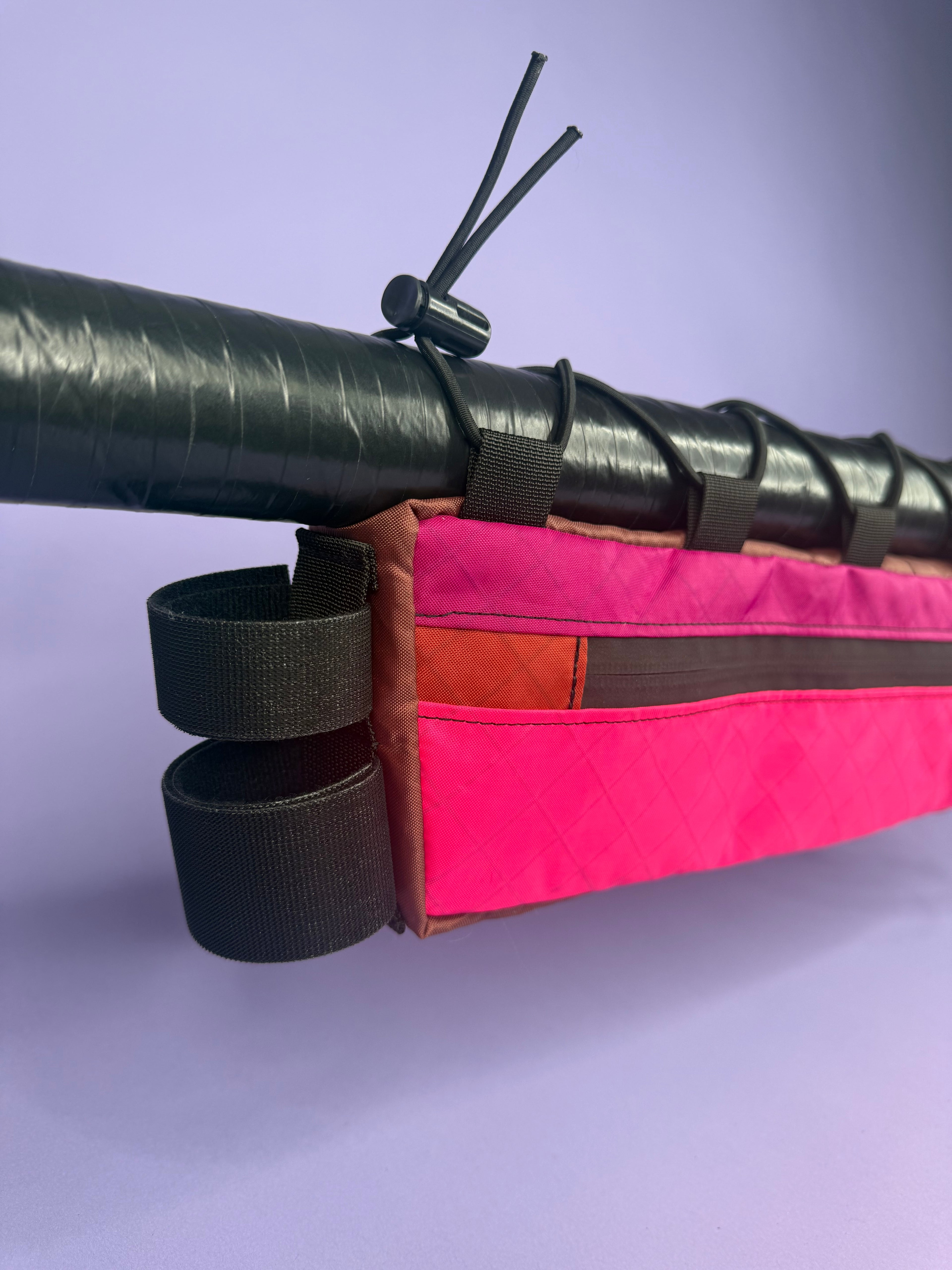 Fuchsia/Pink Half Frame Bag