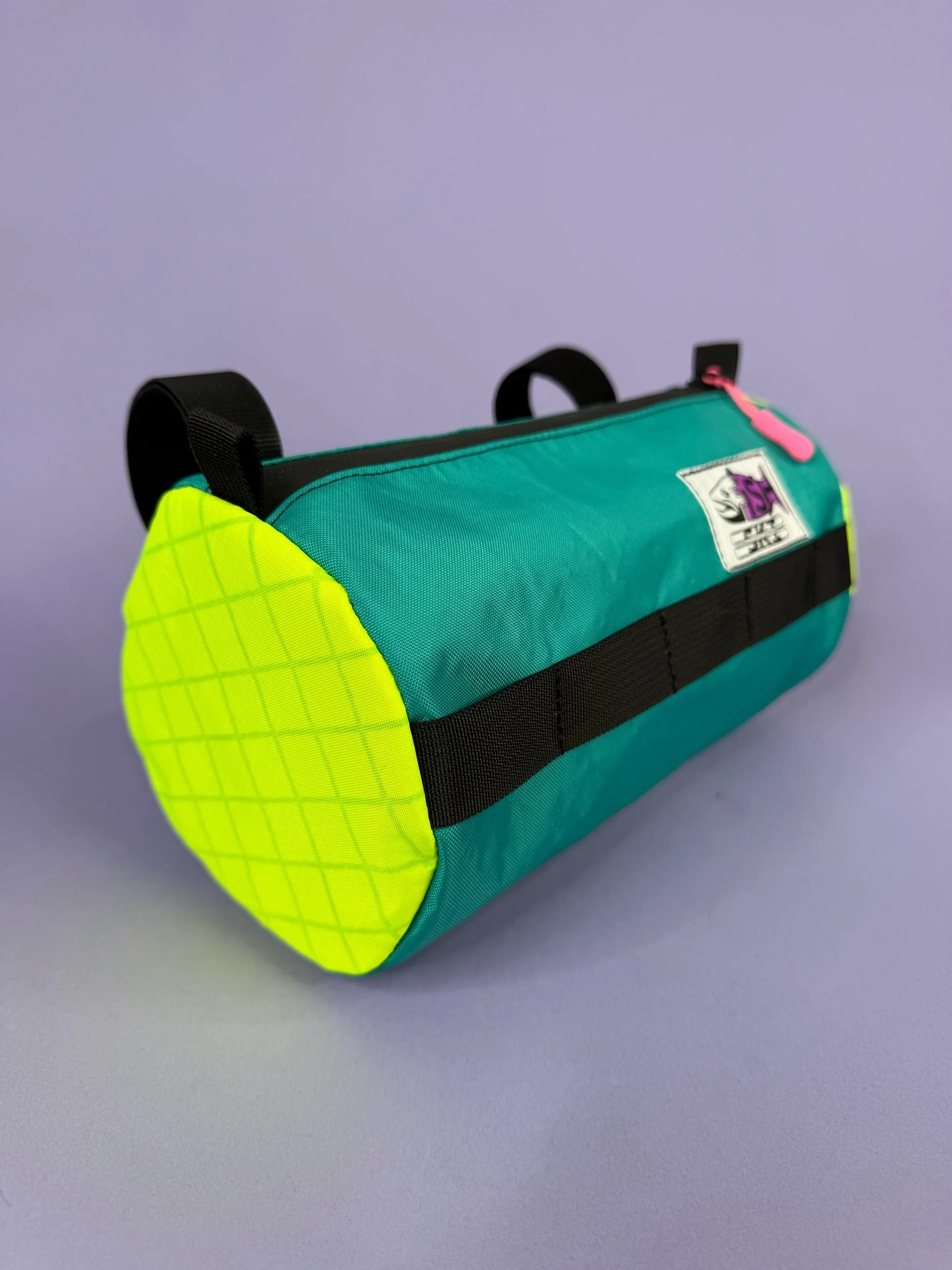 Teal/High-vis 10" Handlebar Burrito