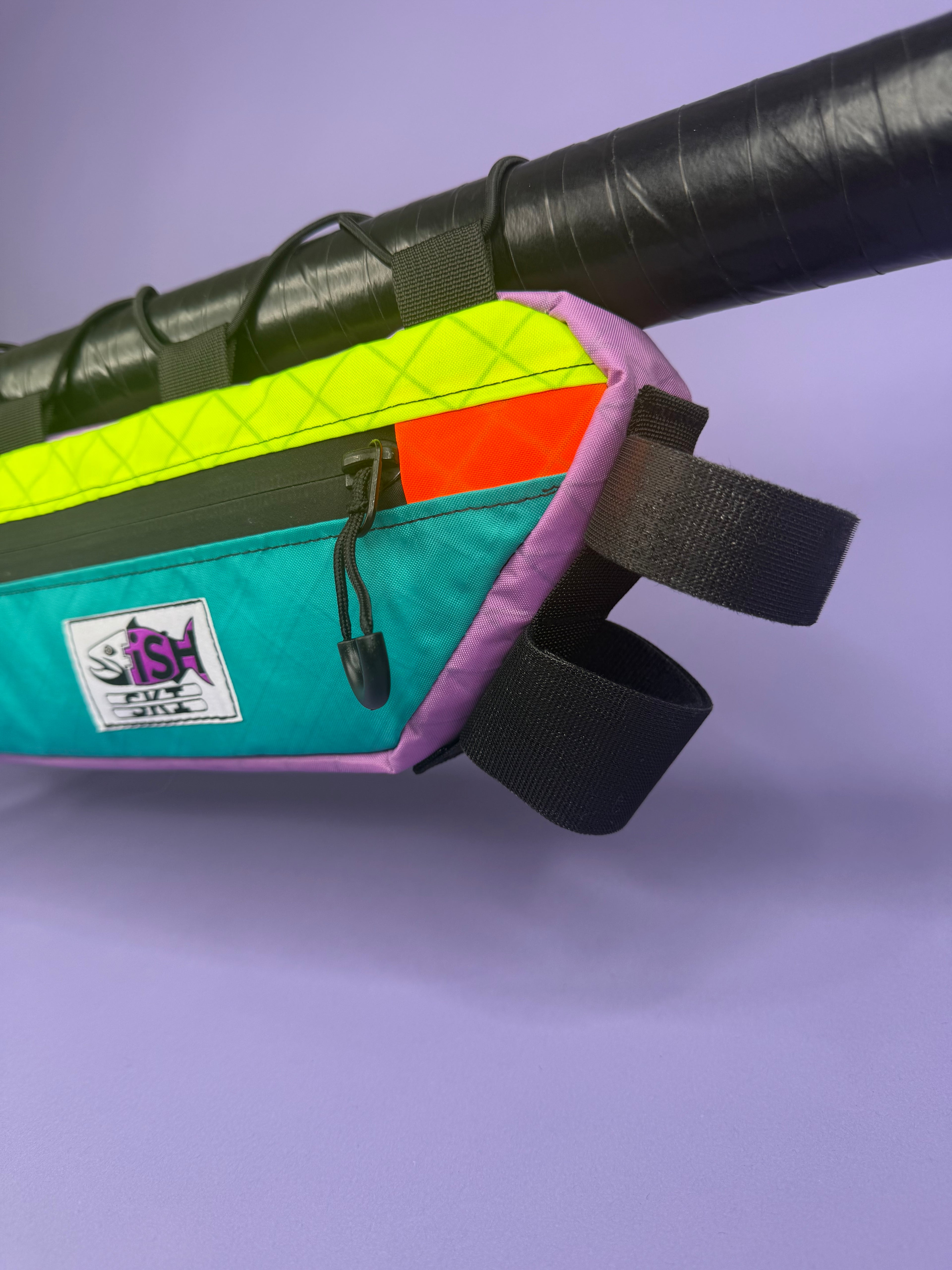 High-Vis/Teal Half Frame Bag