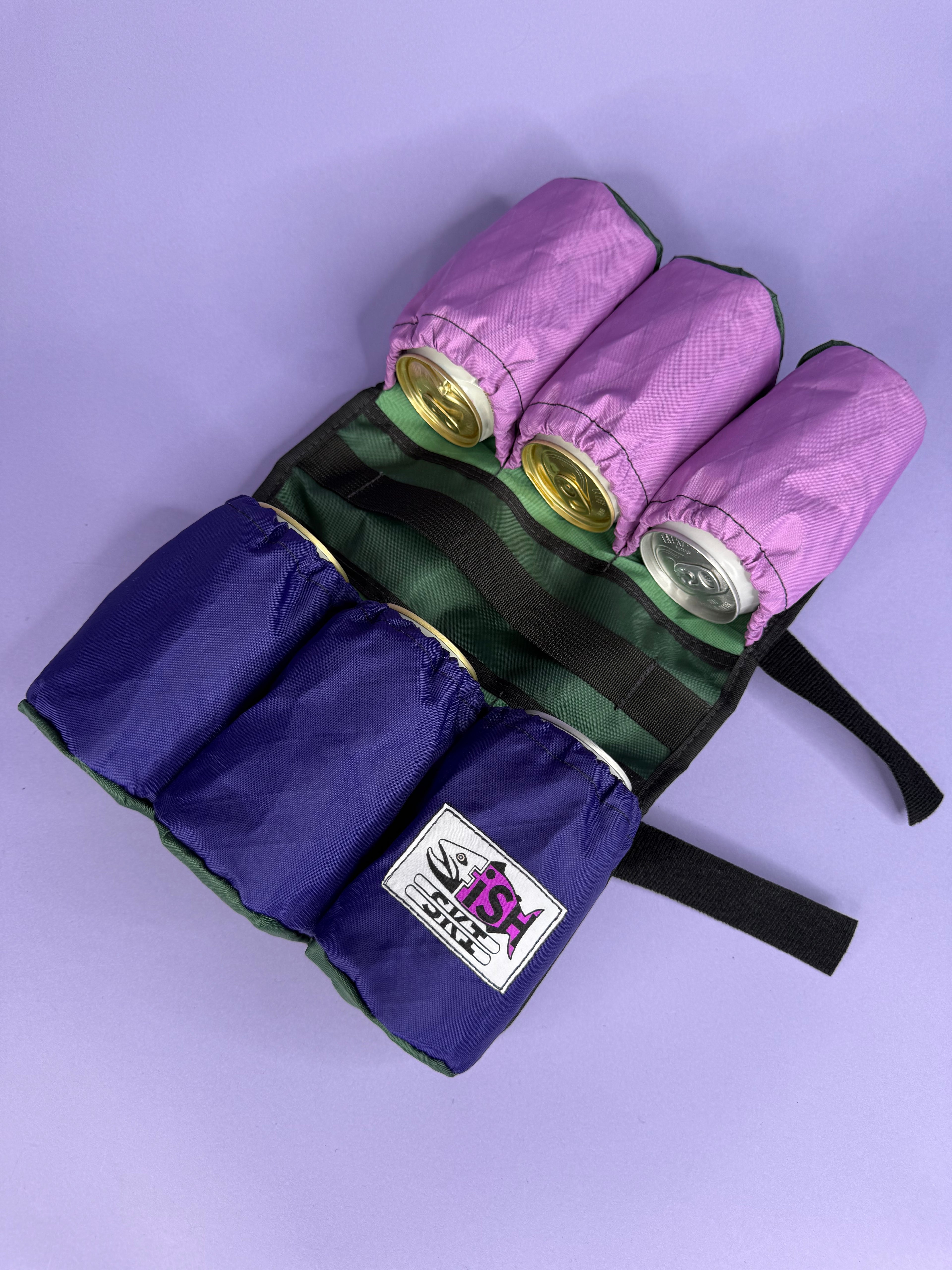 Purple/Lavender 6-Pack Beverage Carrier
