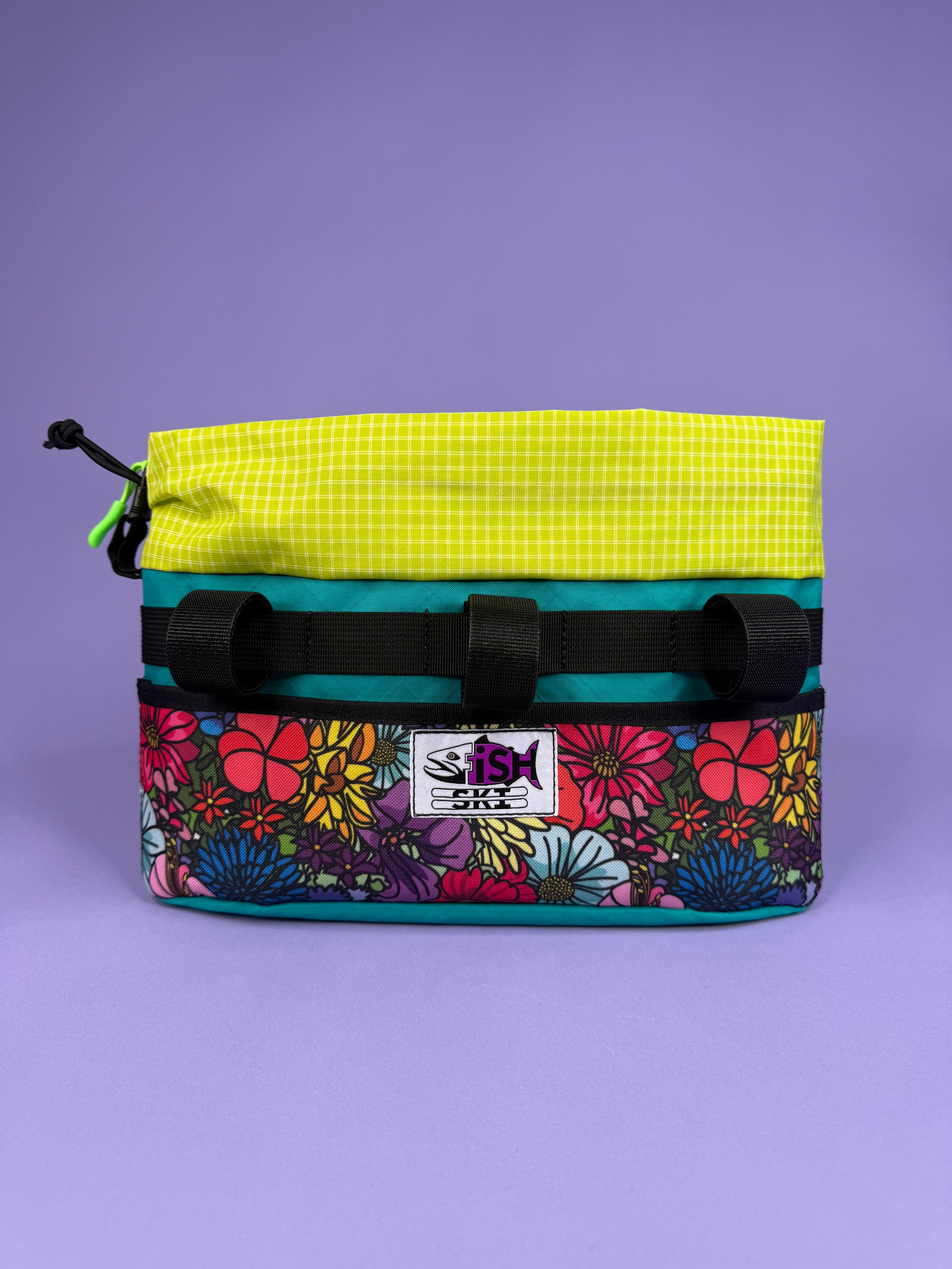 Teal/Floral Jones H-bar/Surly Moloko Bag