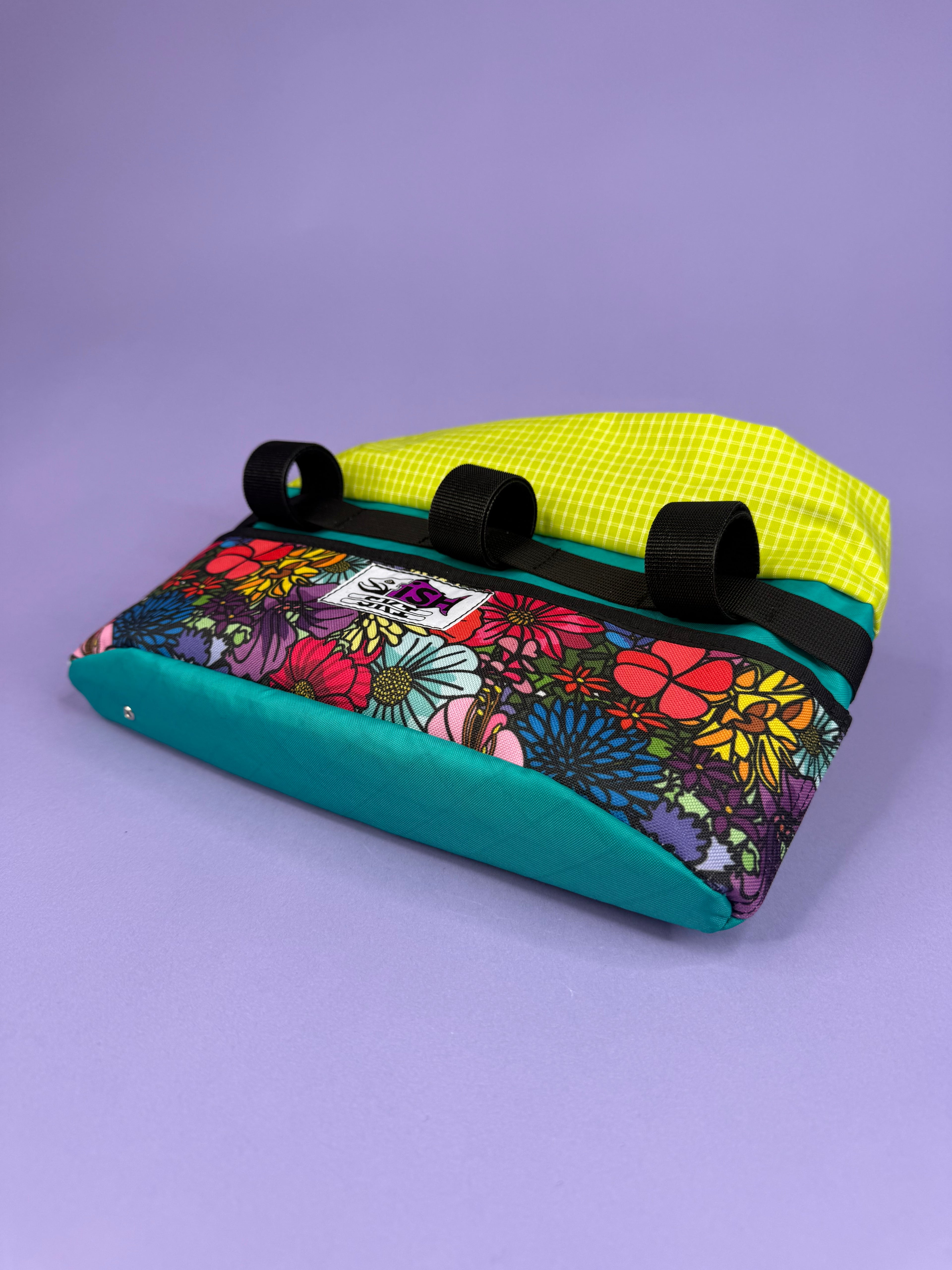 Teal/Floral Jones H-bar/Surly Moloko Bag