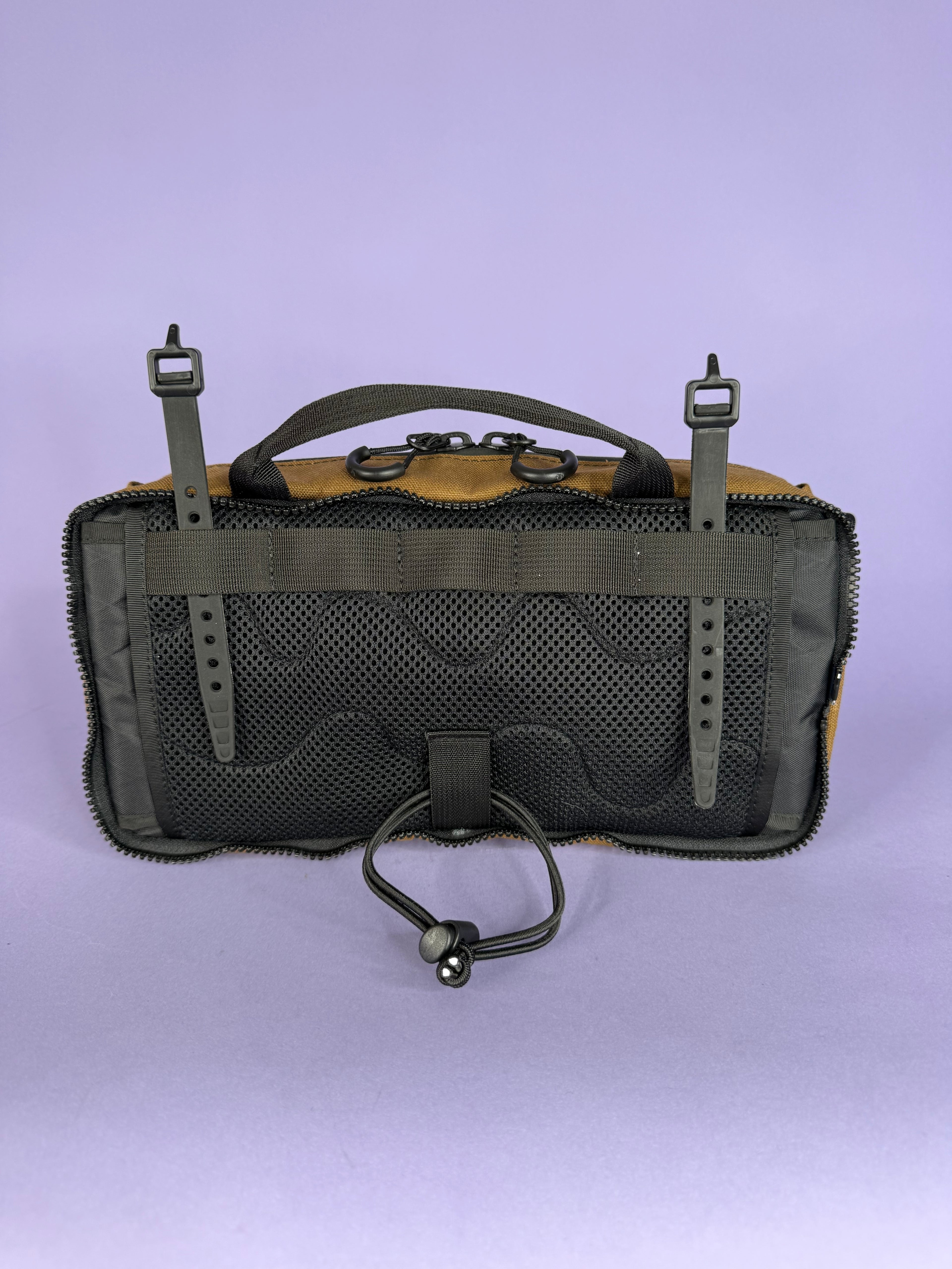 Black & Green Backpack Pannier