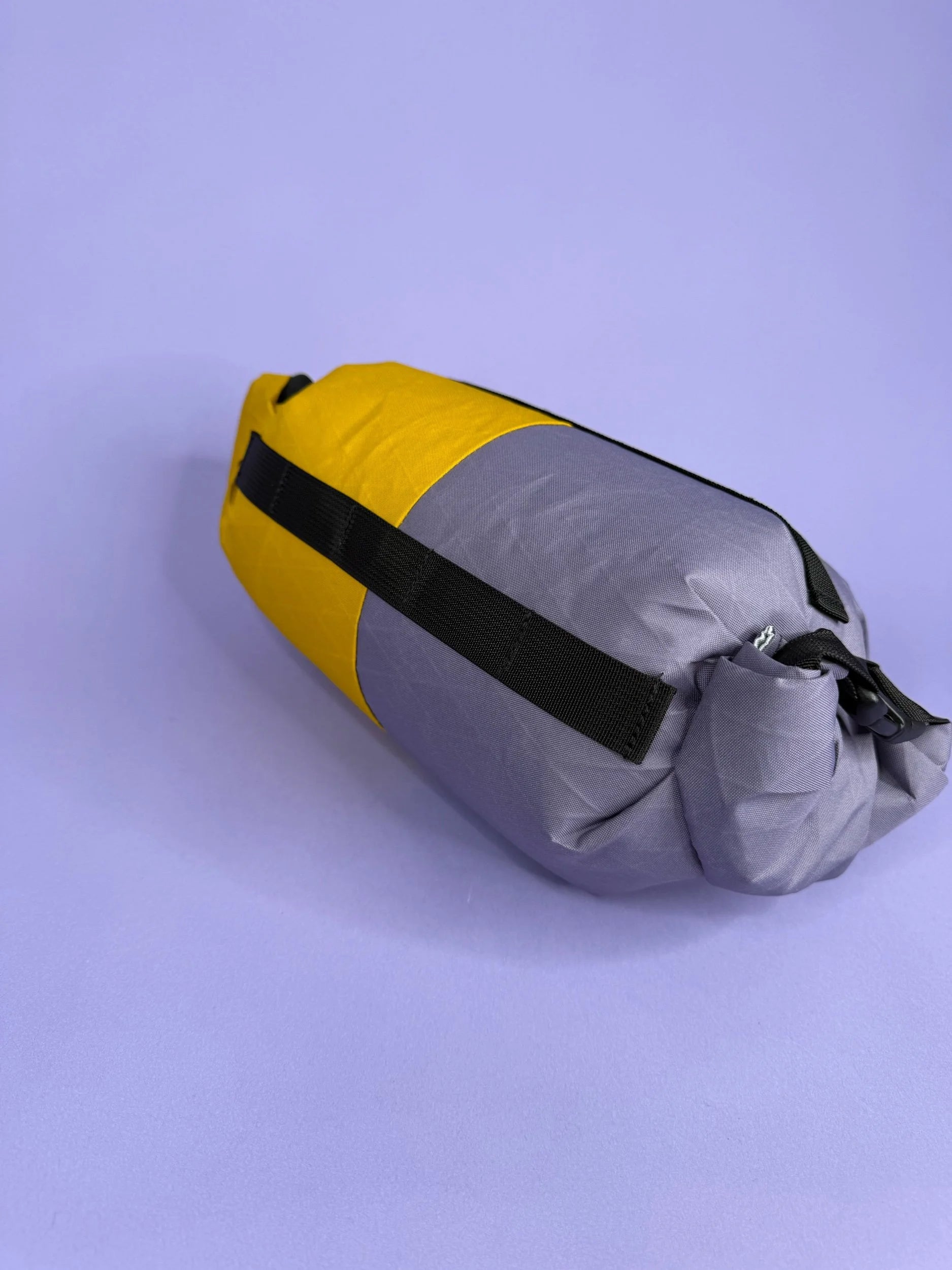 Goldenrod/Purple Double Roll Bag