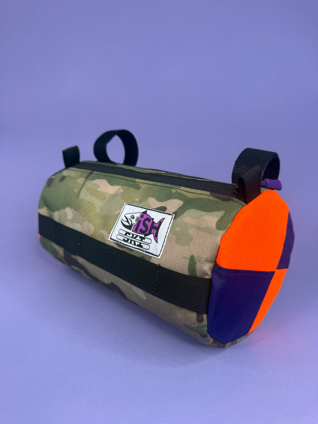 Camo Patchwork 10" Handlebar Burrito