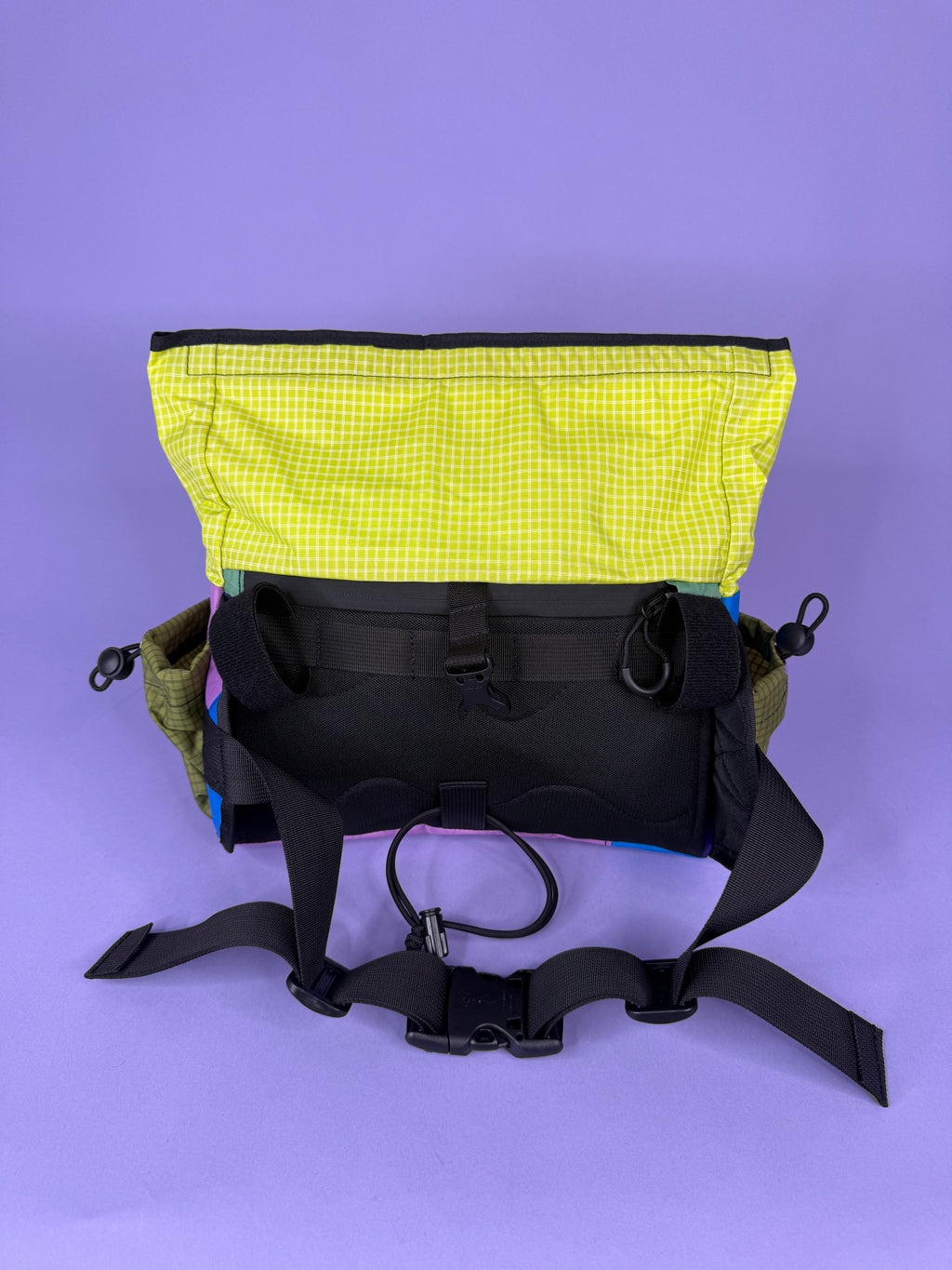 PATCHWORK FANNY PACK / HANDLEBAR BAGS (all colors)