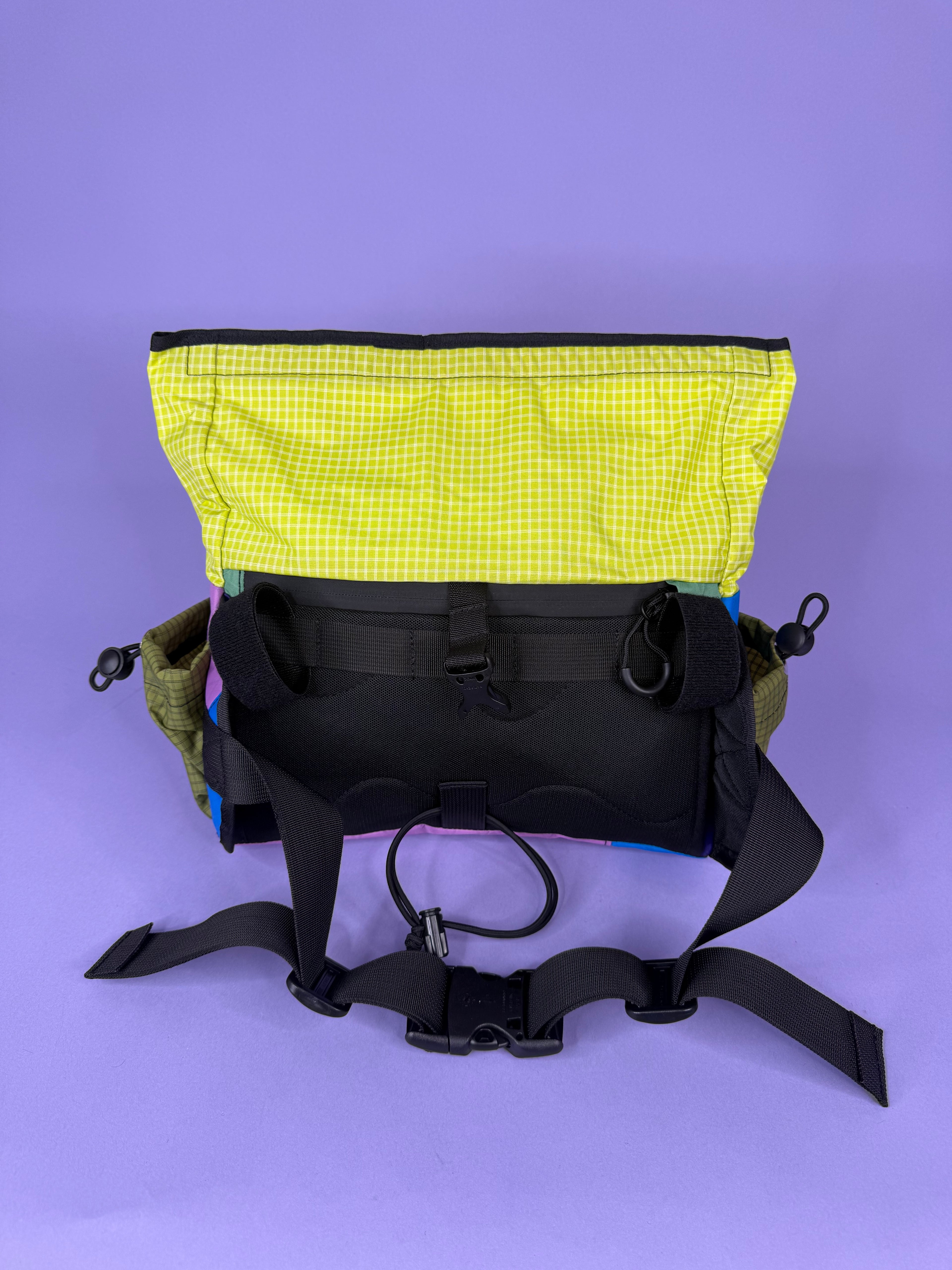 PATCHWORK FANNY PACK / HANDLEBAR BAGS (all colors)