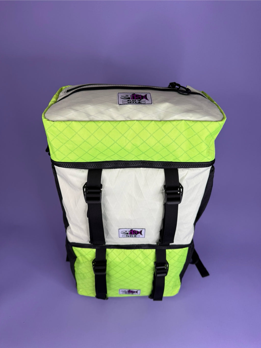 Seafoam/High-Vis Backpack Pannier