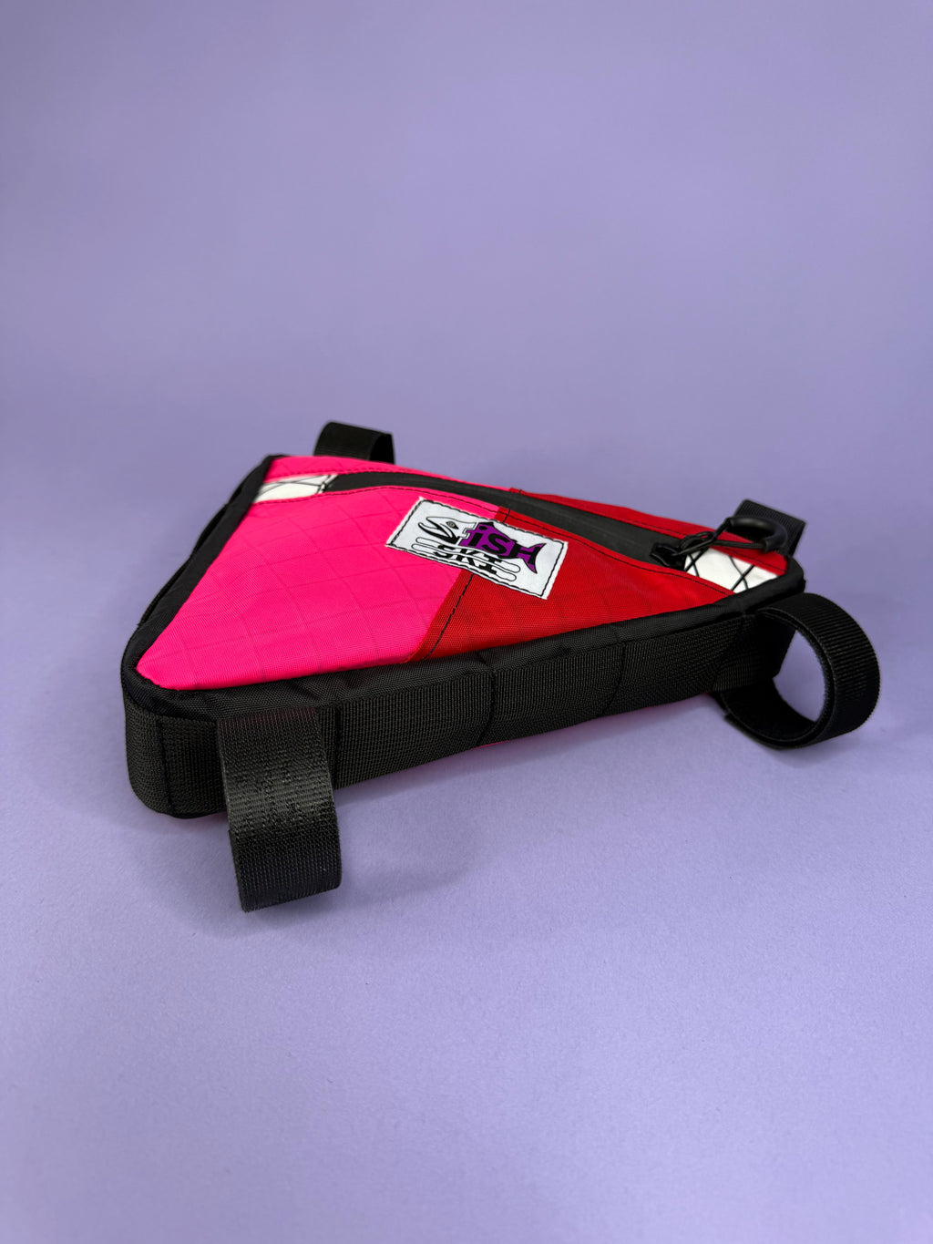 Pink/Red Corner Frame Bag