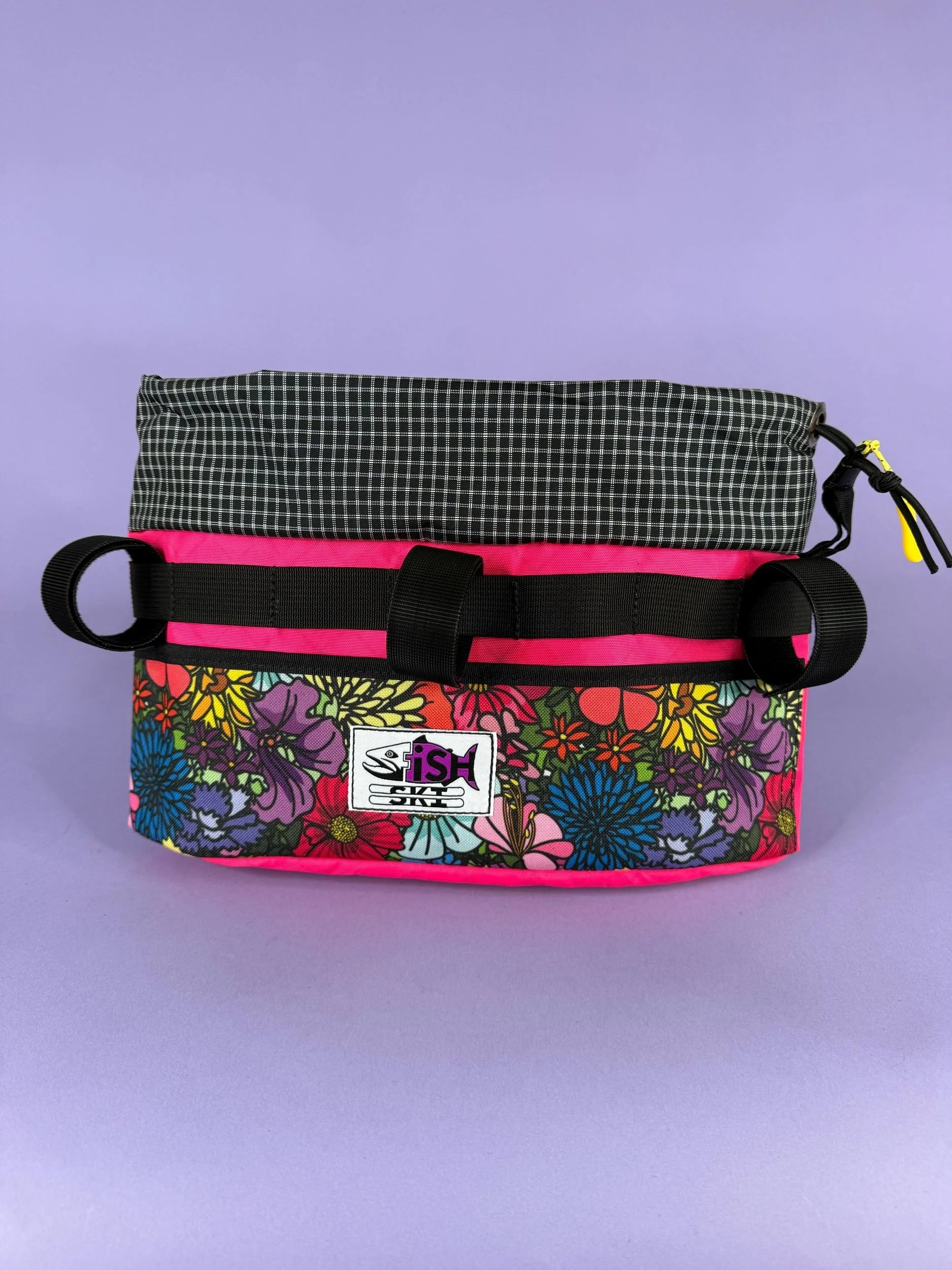 Pink/Floral Jones H-bar/Surly Moloko Bag