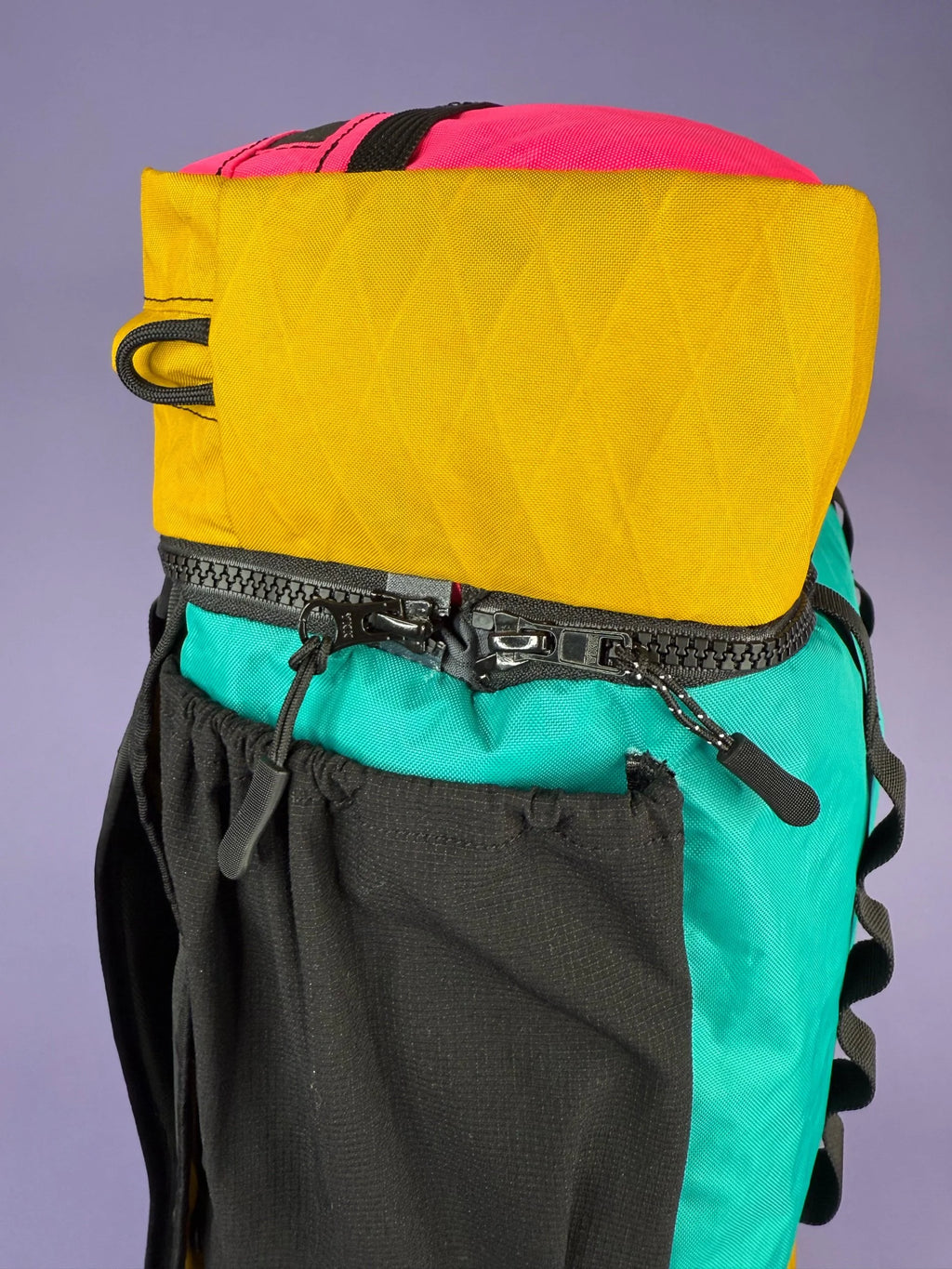 Goldenrod/Teal/Pink Backpack Pannier