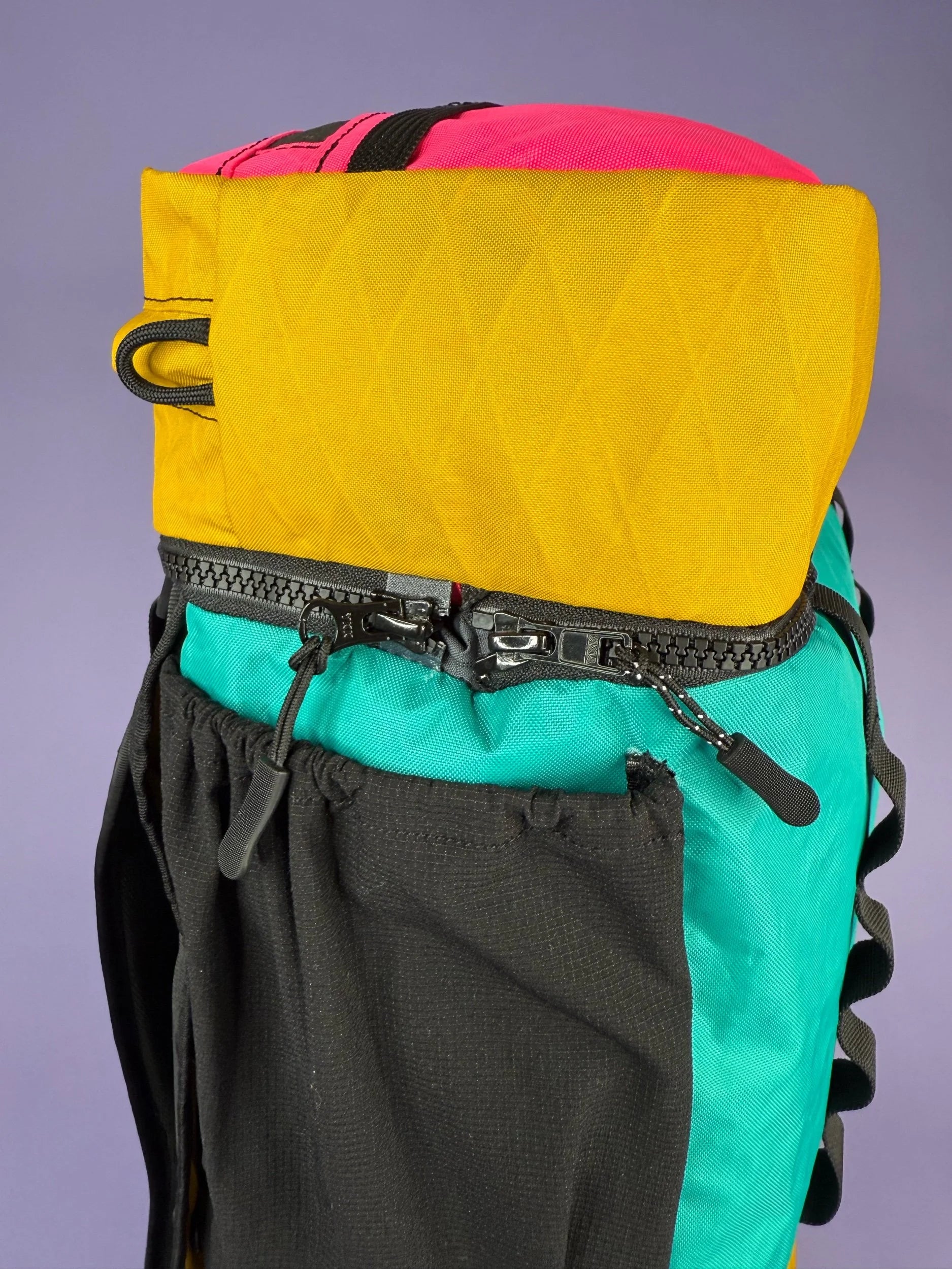 Goldenrod/Teal/Pink Backpack Pannier