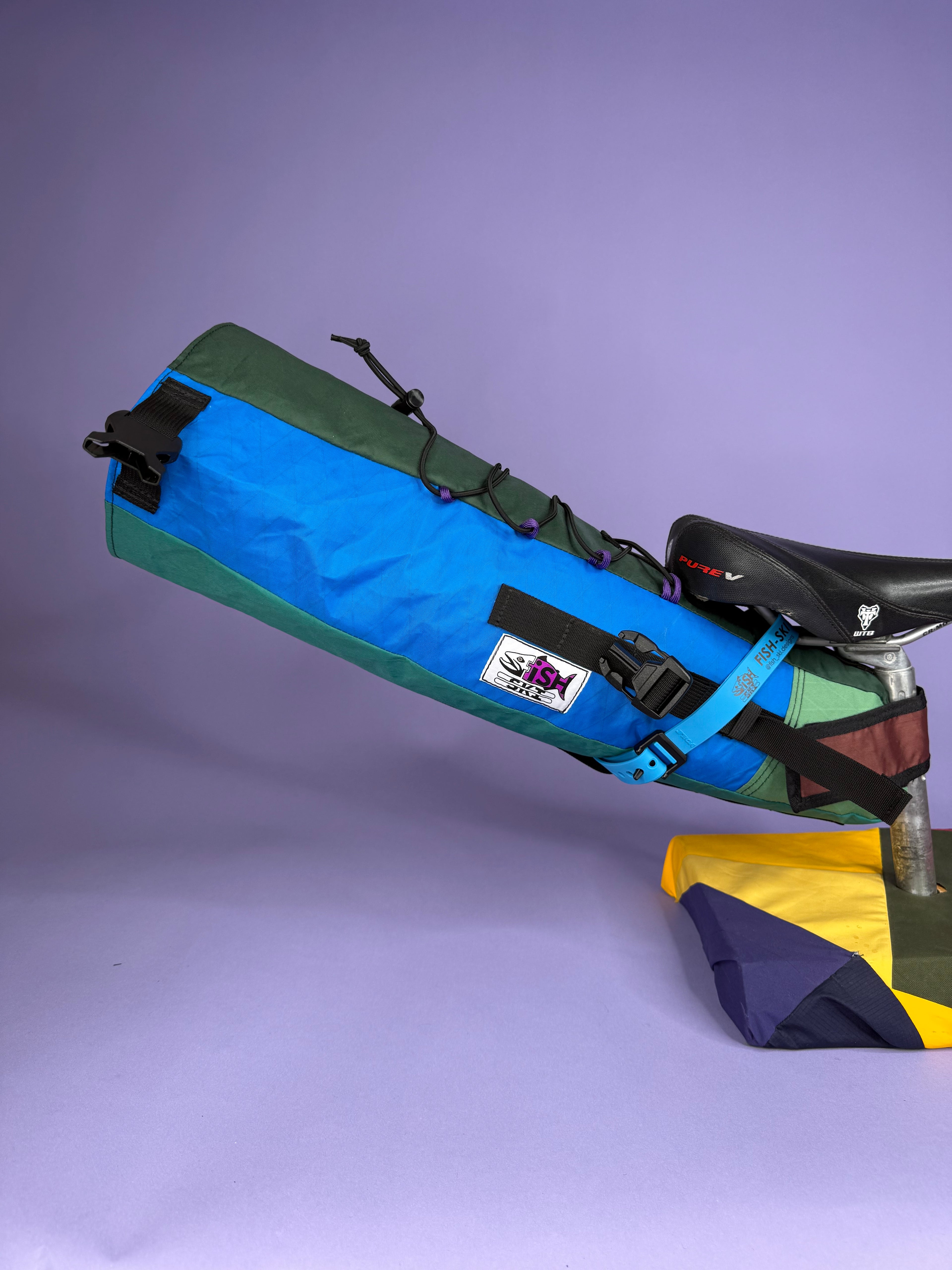 Blue/Green Saddlebag