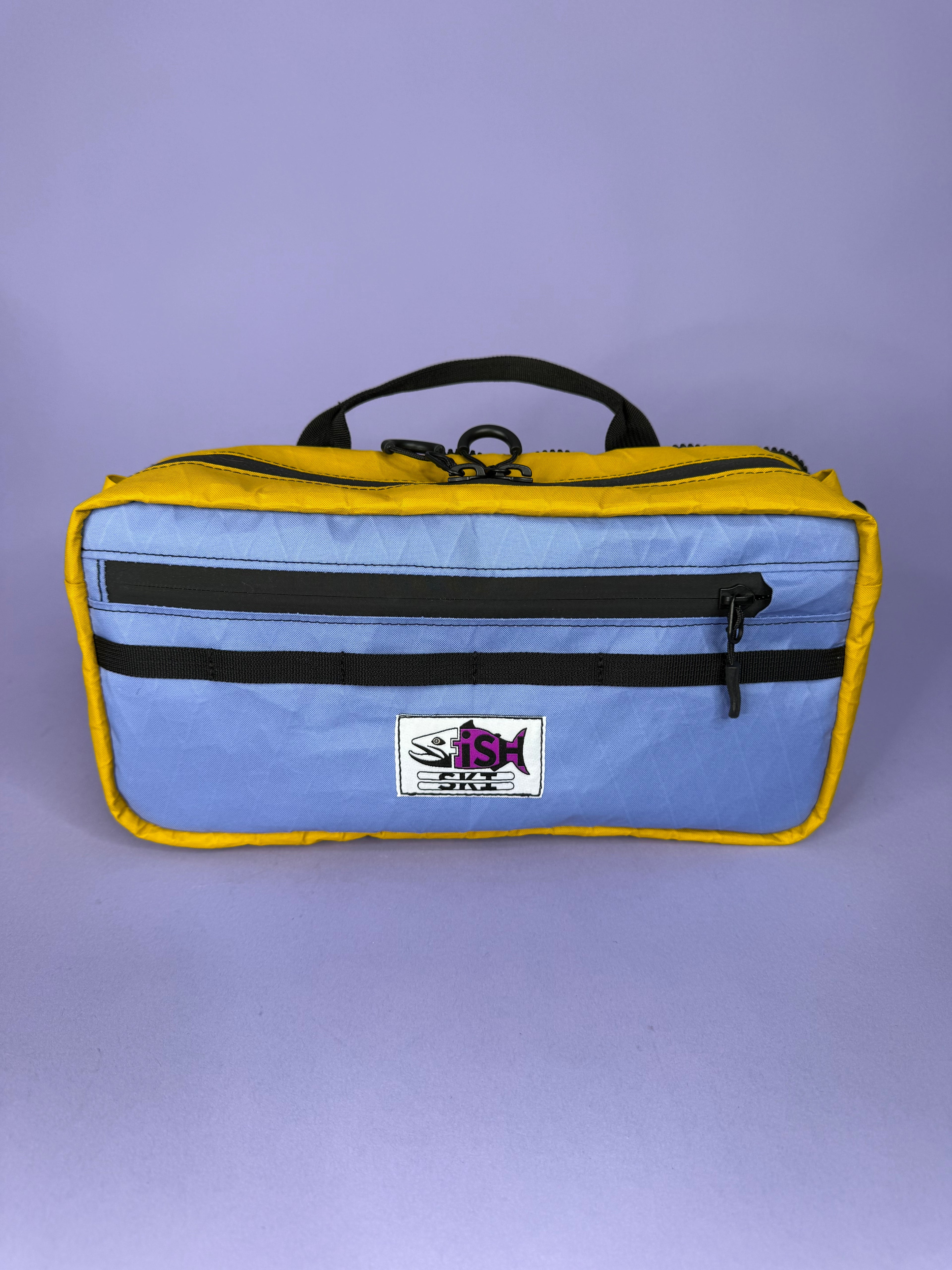 Green/Purple Backpack Pannier