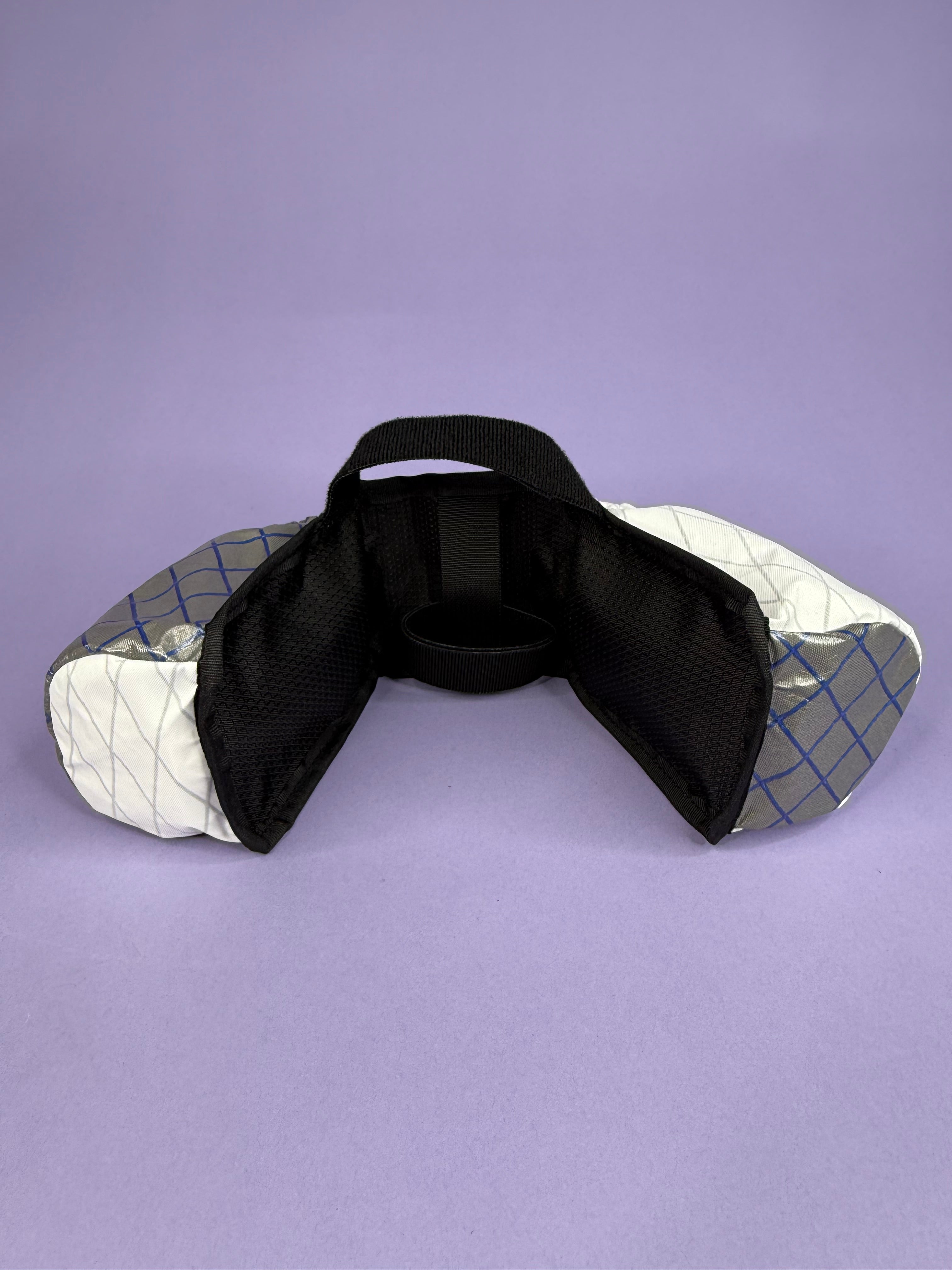 Grey/White 2-Pack Beverage Carrier