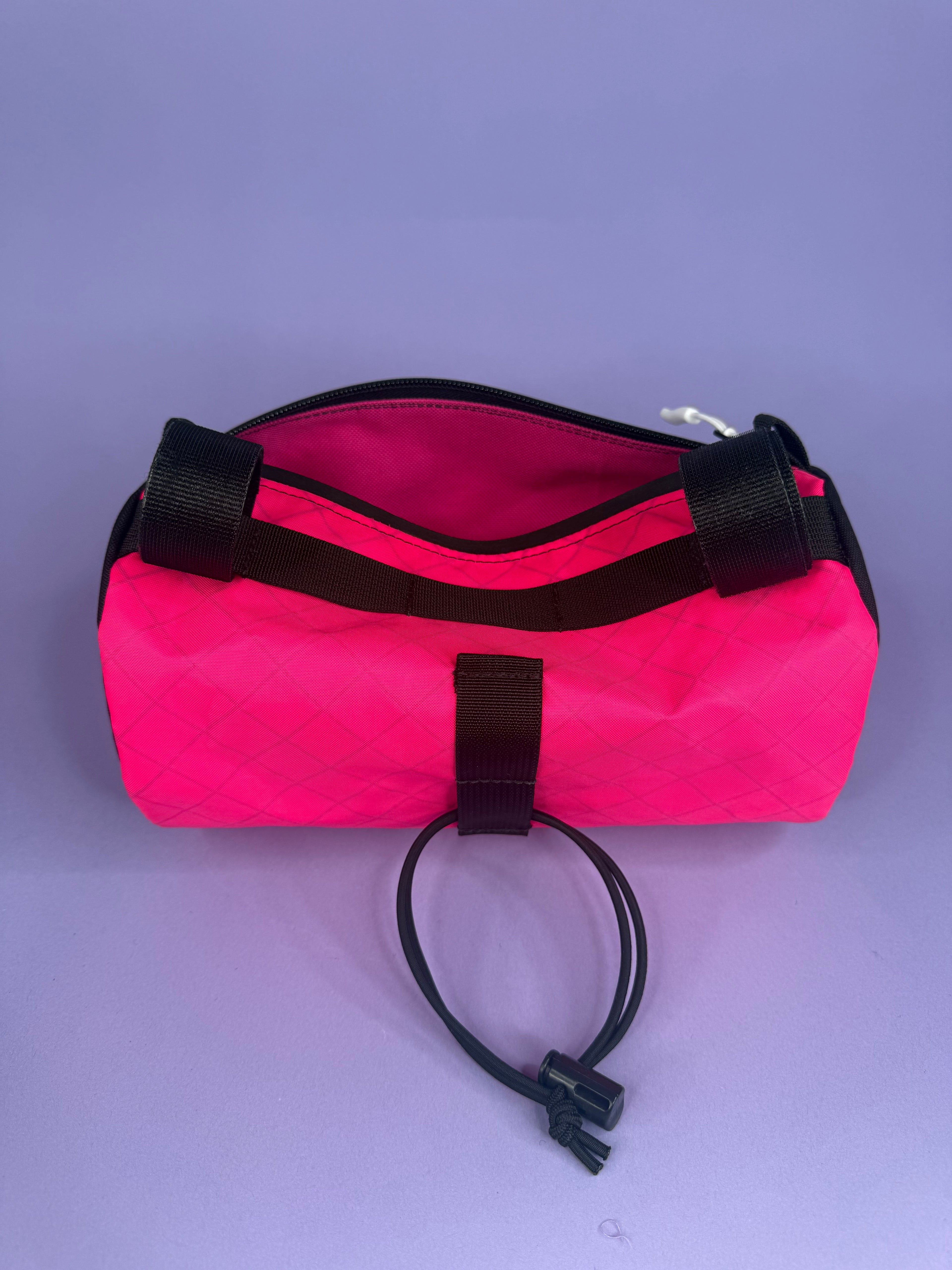 Pink/Black Patchwork 10" Handlebar Burrito