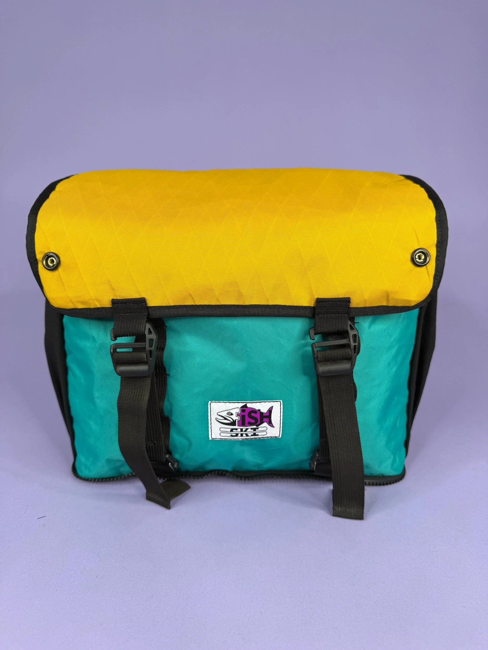 Goldenrod/Teal/Pink Backpack Pannier