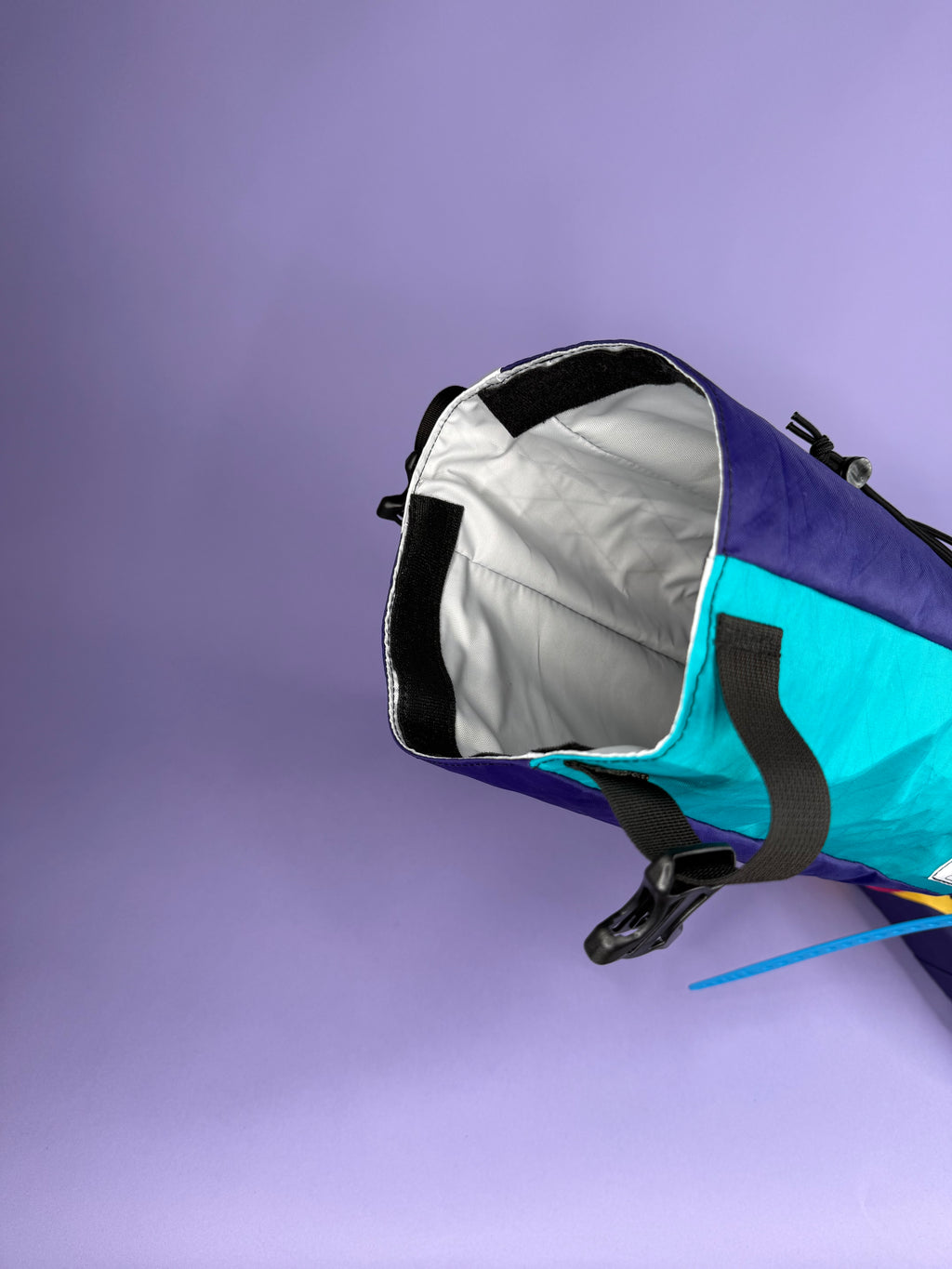 Purple/Teal Saddlebag