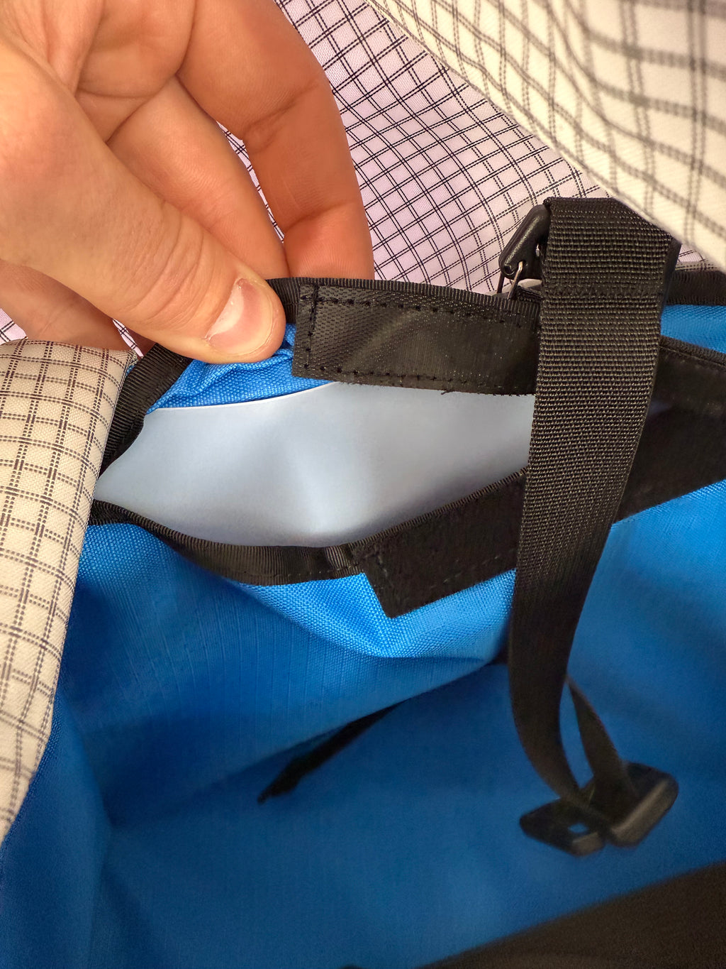 Glacier Blue/Grey Backpack Pannier