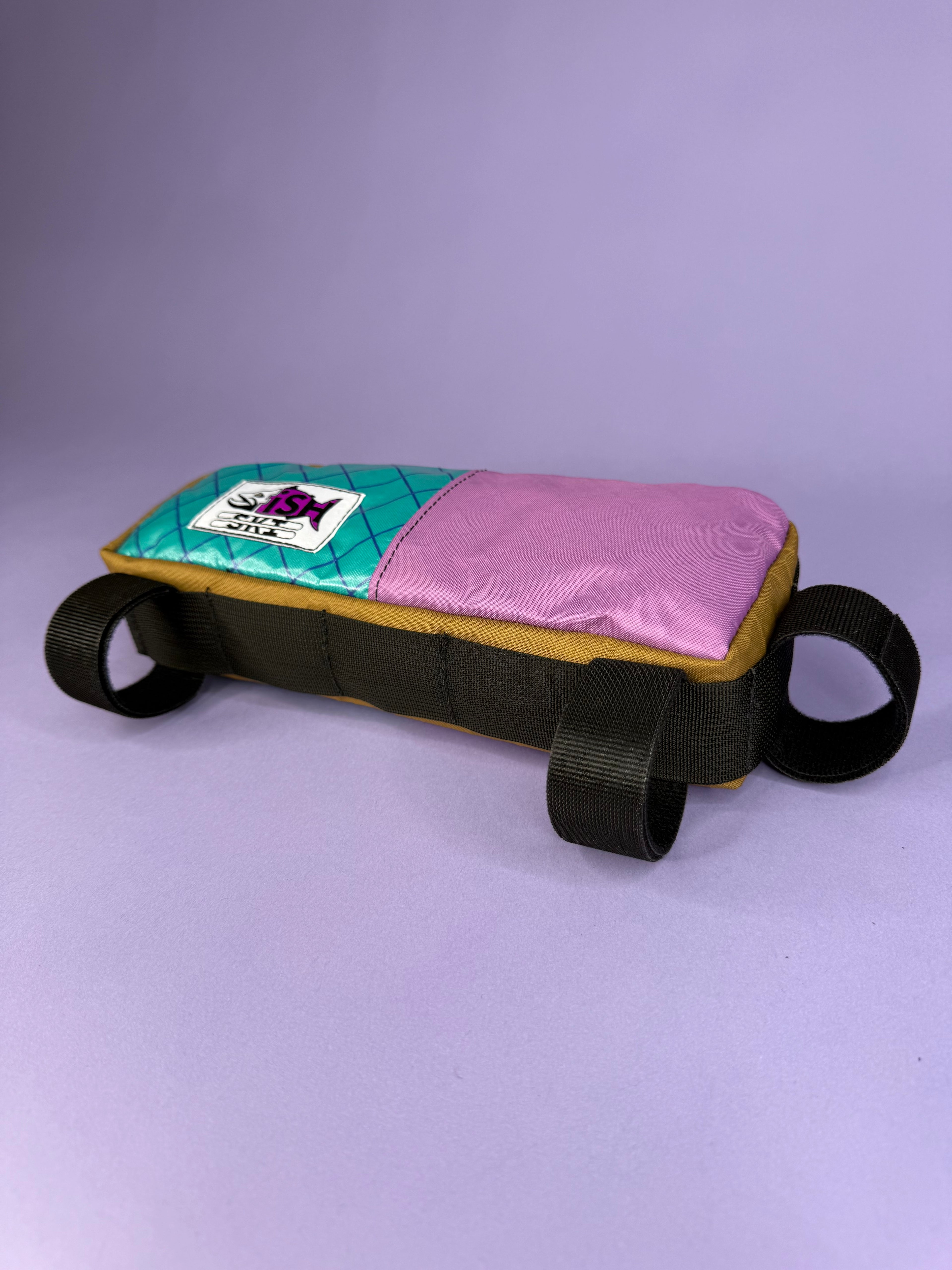 Lavender/Teal Top Tube Bag