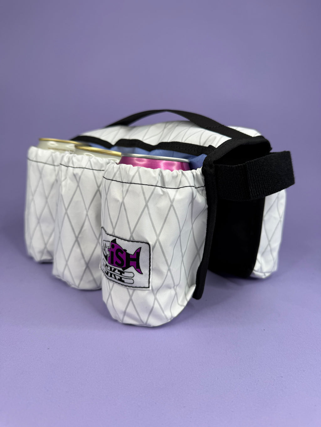 WHITE 6-Pack Beverage Carrier