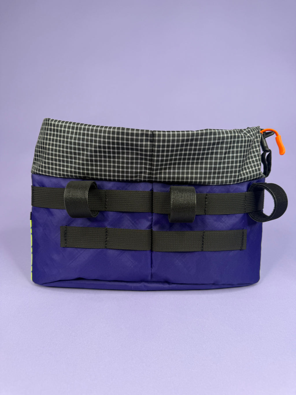 Purple/High-vis Jones H-bar/Surly Moloko Bag