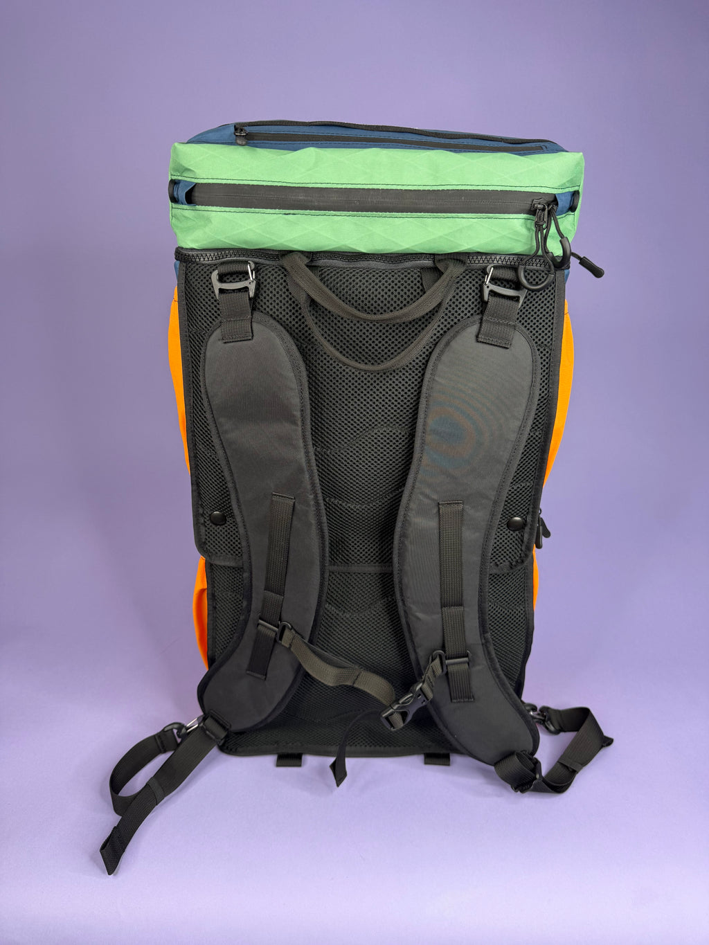 Blue/Green Backpack Pannier