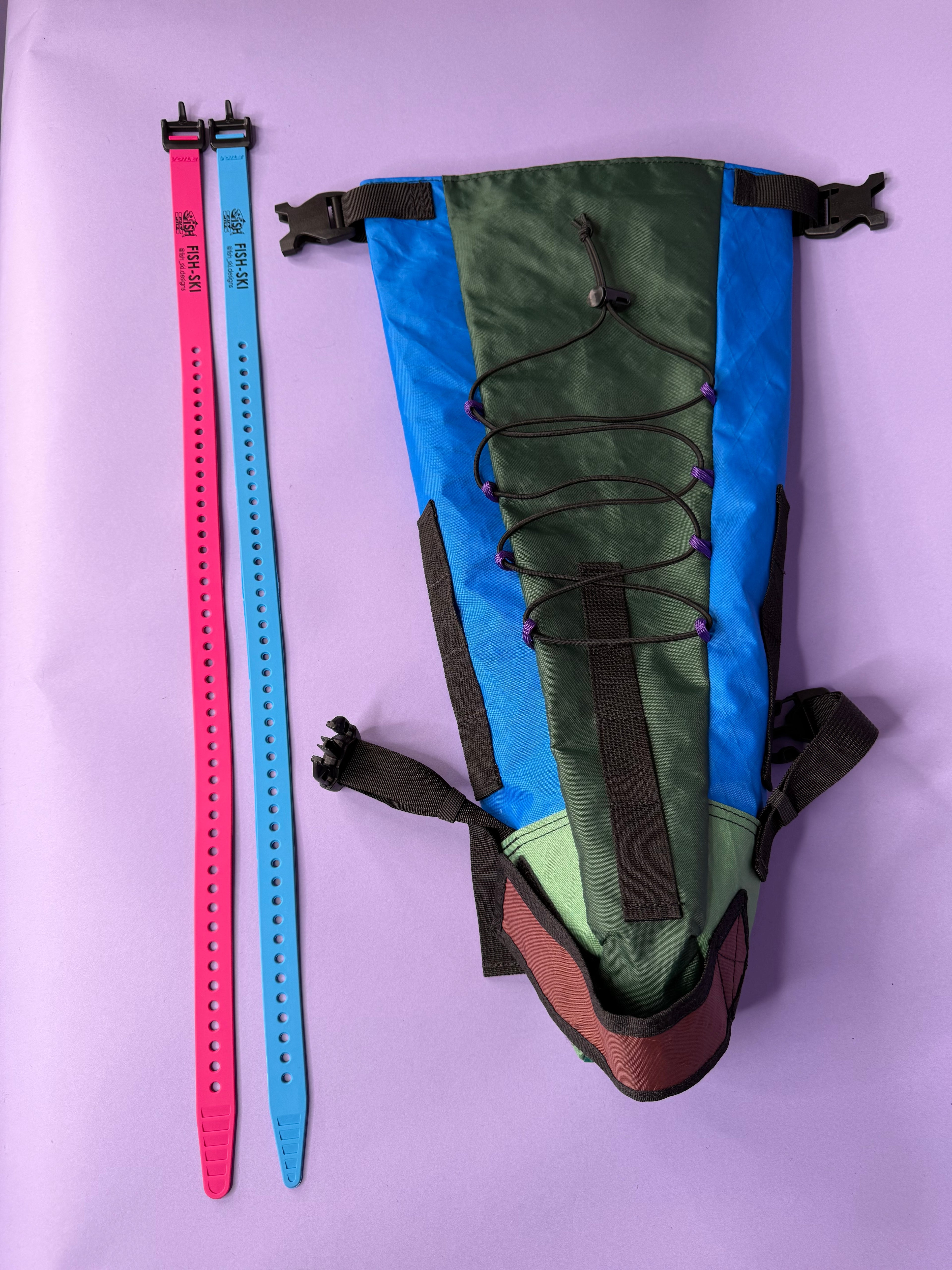 Blue/Green Saddlebag