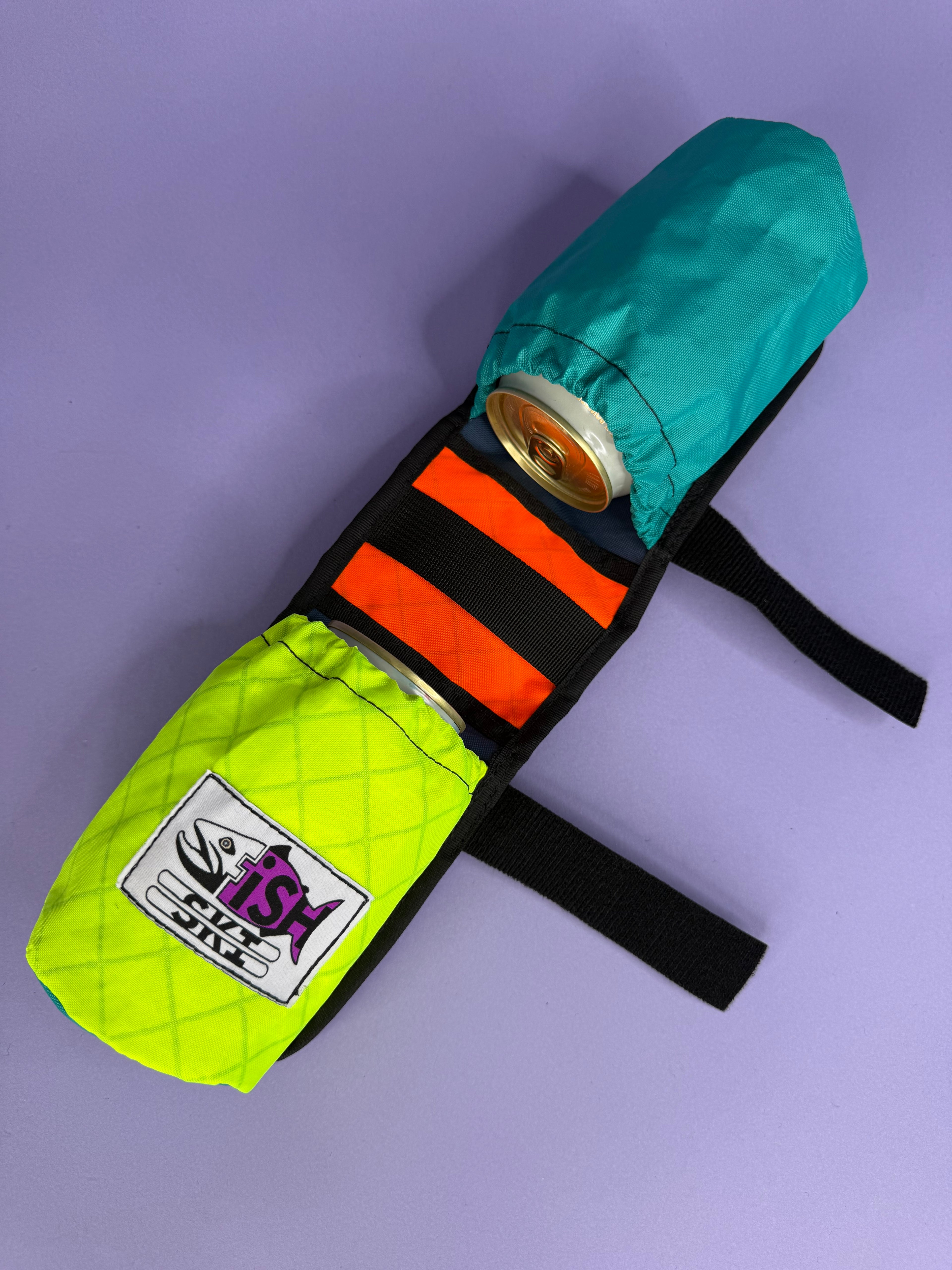 High-Vis/Teal 2-Pack Beverage Carrier