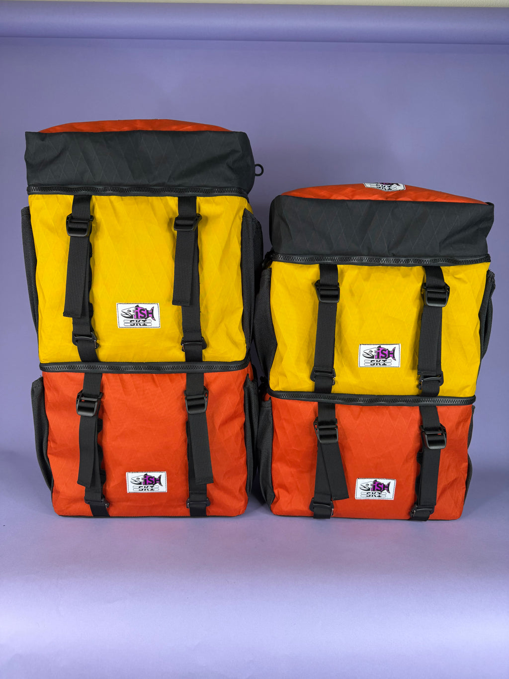 Goldenrod/Cayenne Backpack Pannier