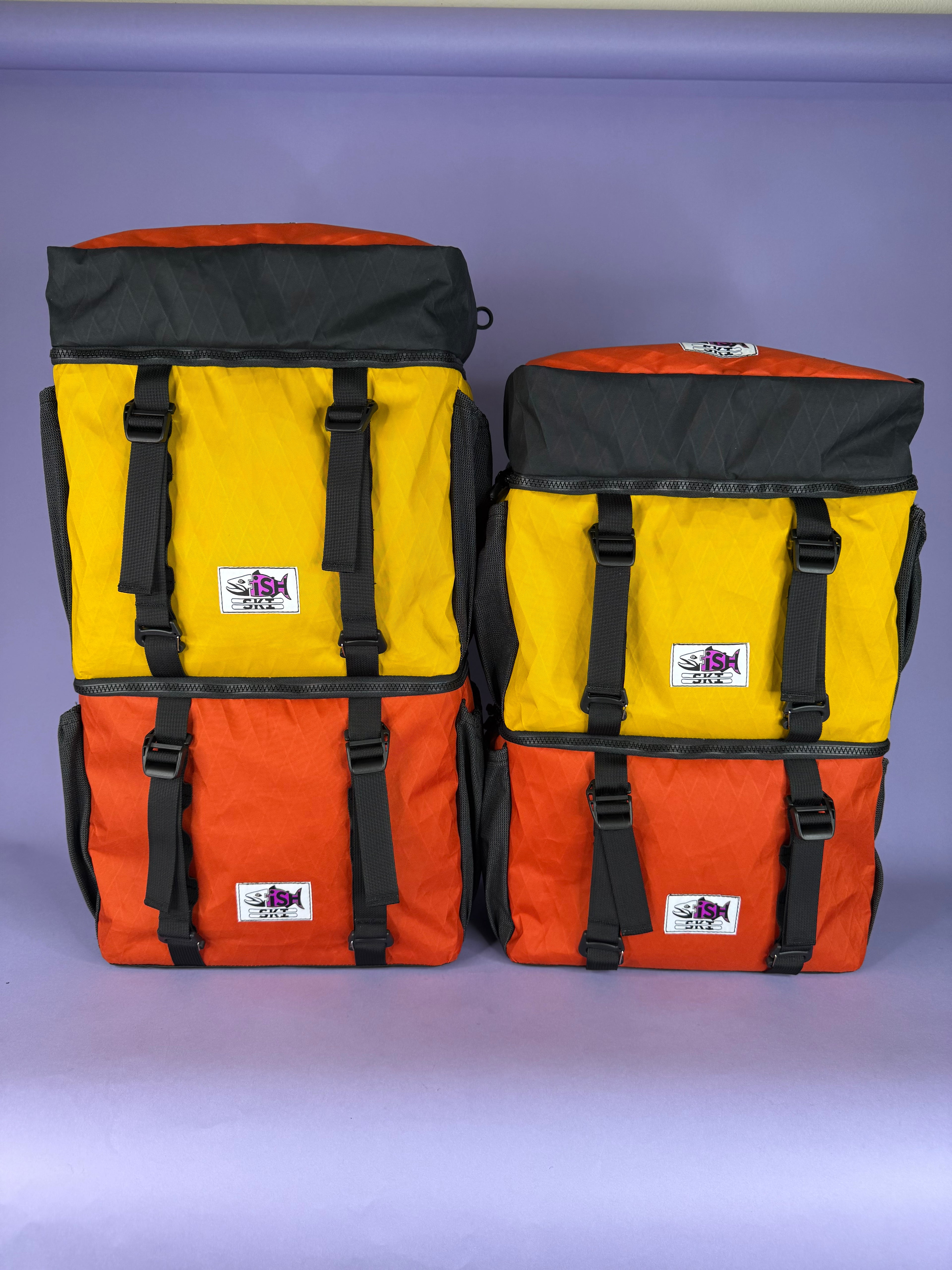 Goldenrod/Cayenne Backpack Pannier
