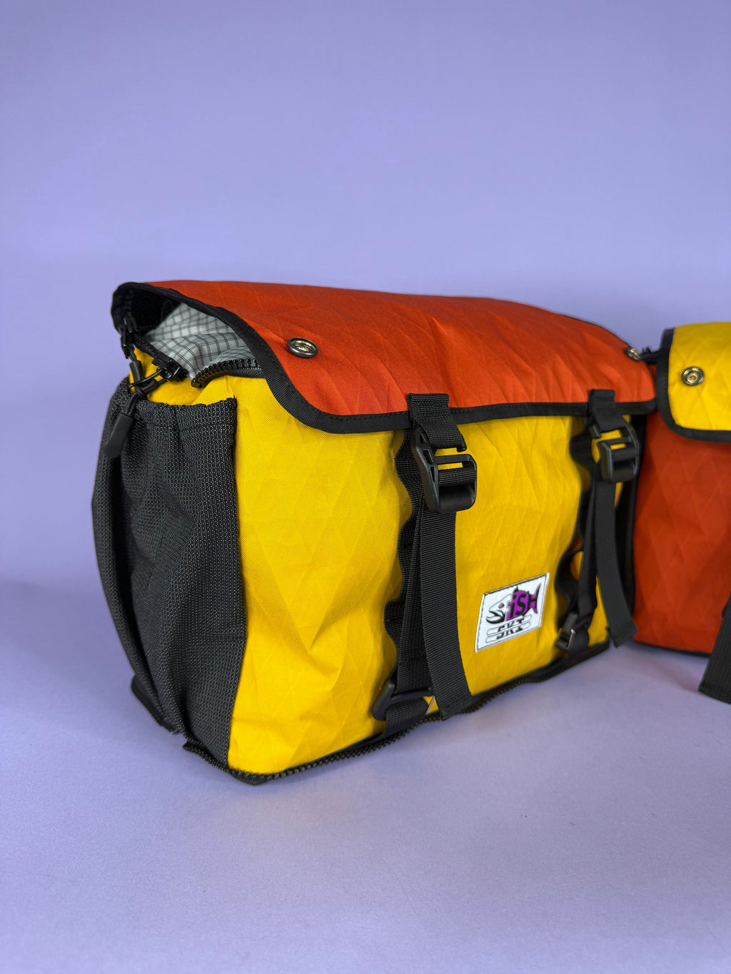 Goldenrod/Cayenne Backpack Pannier