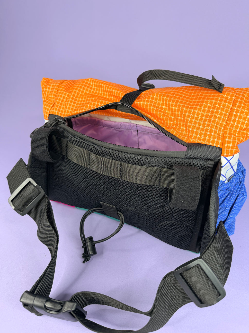 PATCHWORK FANNY PACK / HANDLEBAR BAGS (all colors)