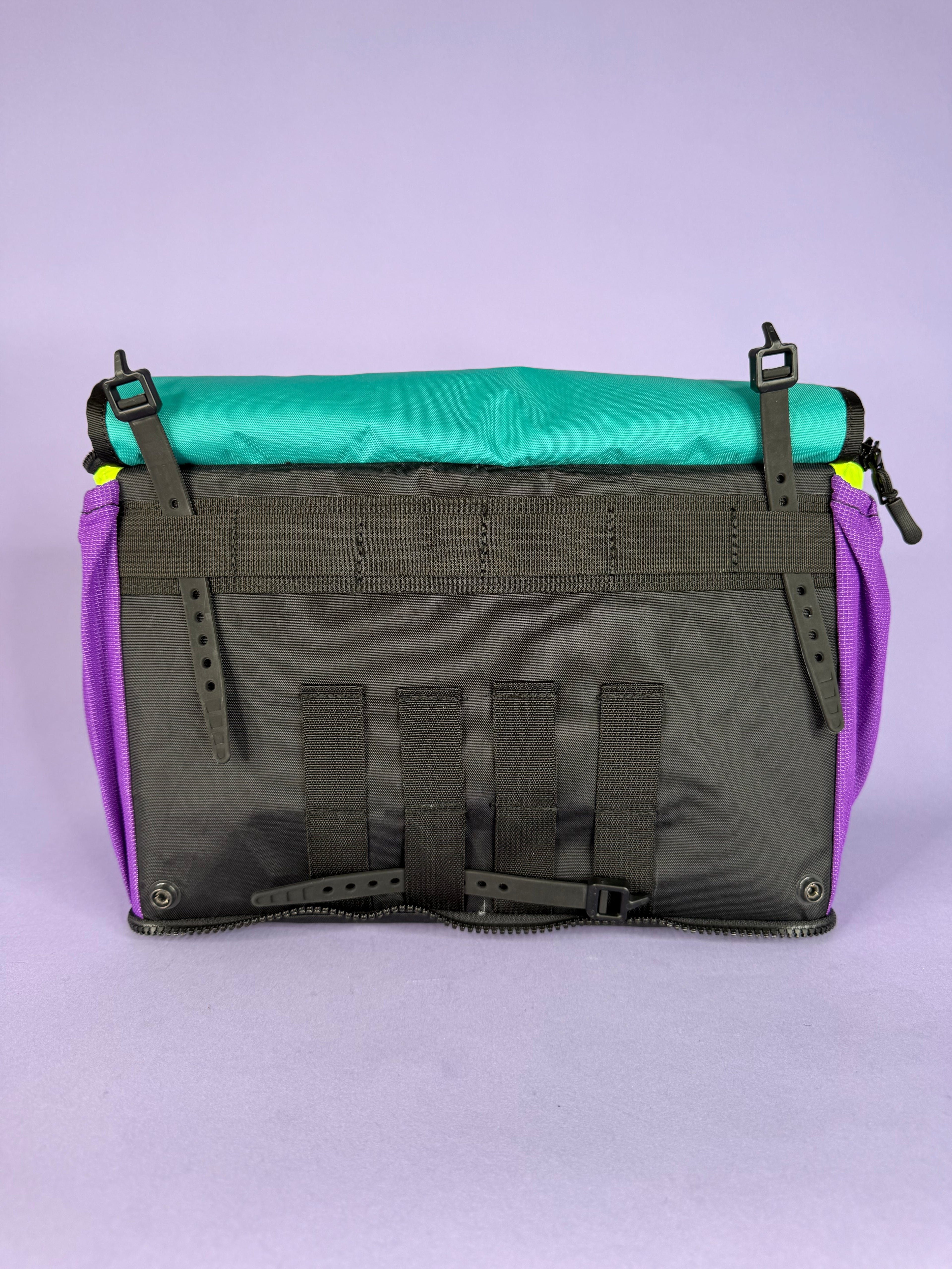 Teal/High-Vis Backpack Pannier
