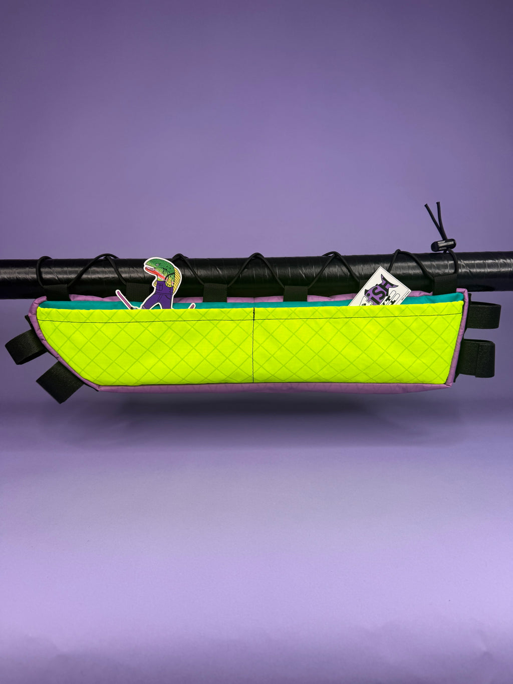 High-Vis/Teal Half Frame Bag