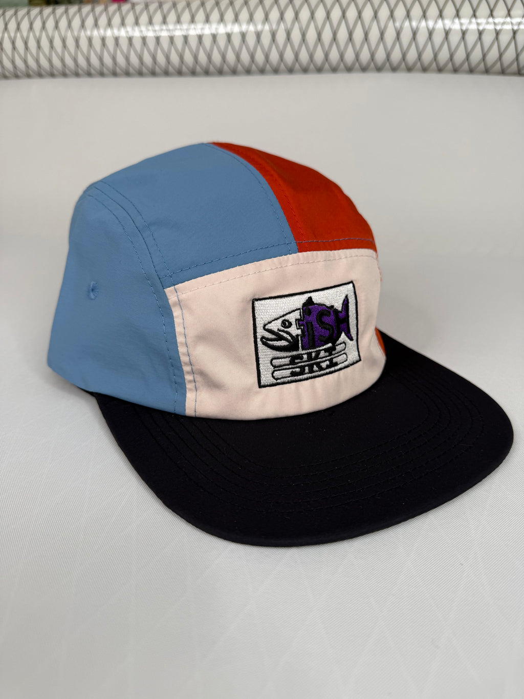 Fish-Ski 5 Panel Hat