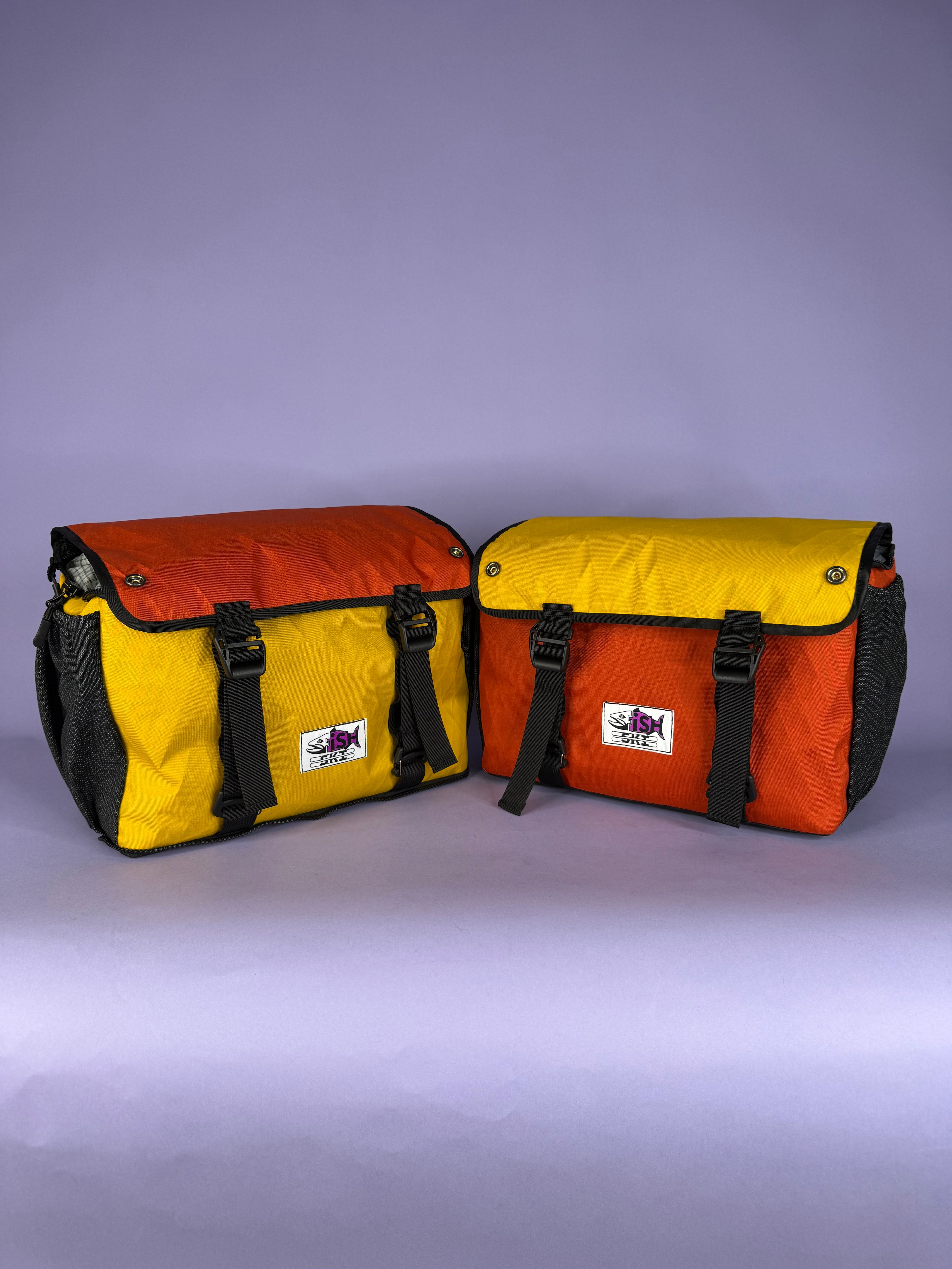 Goldenrod/Cayenne Backpack Pannier