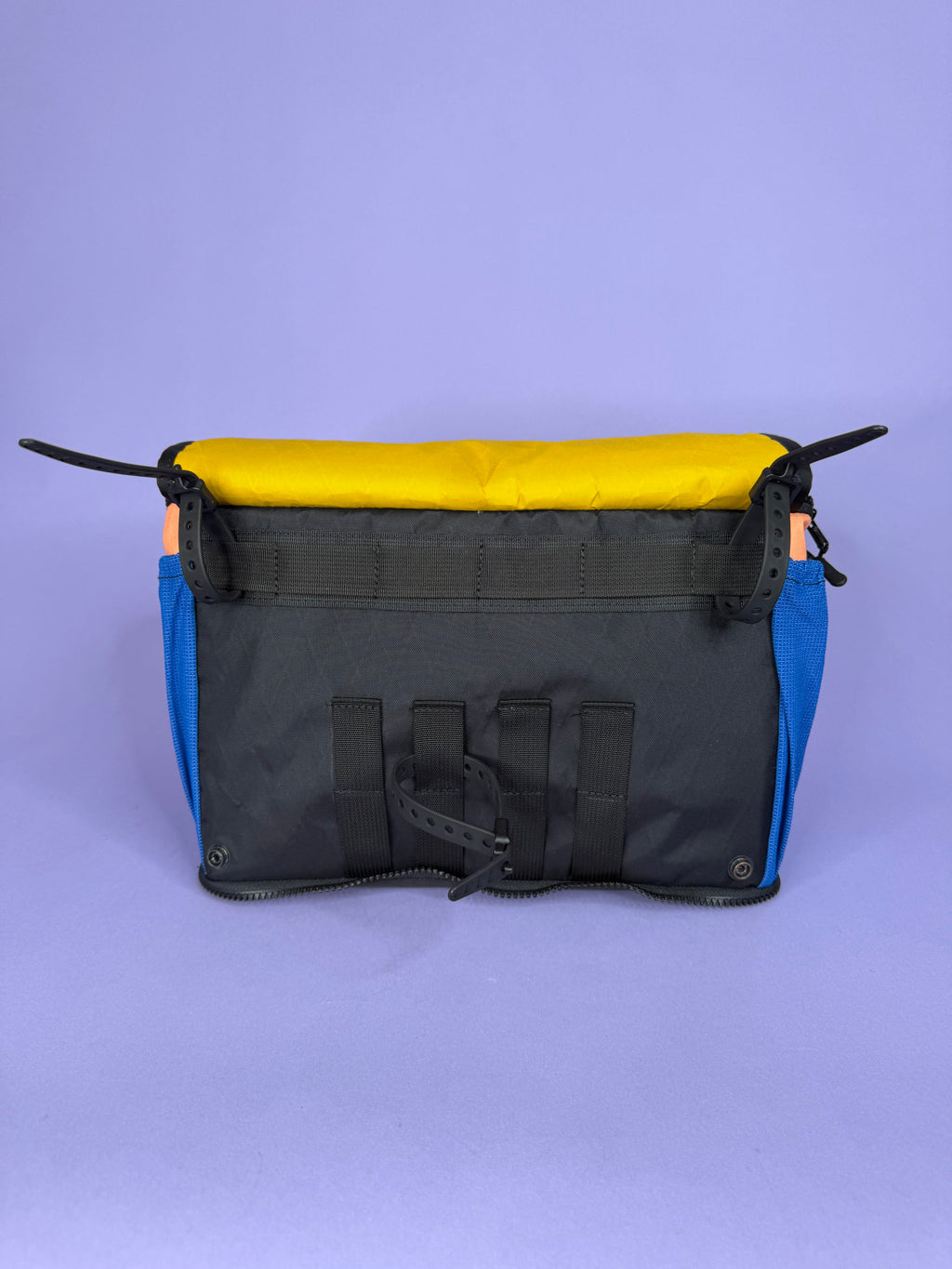 Coral/Goldenrod Backpack Pannier