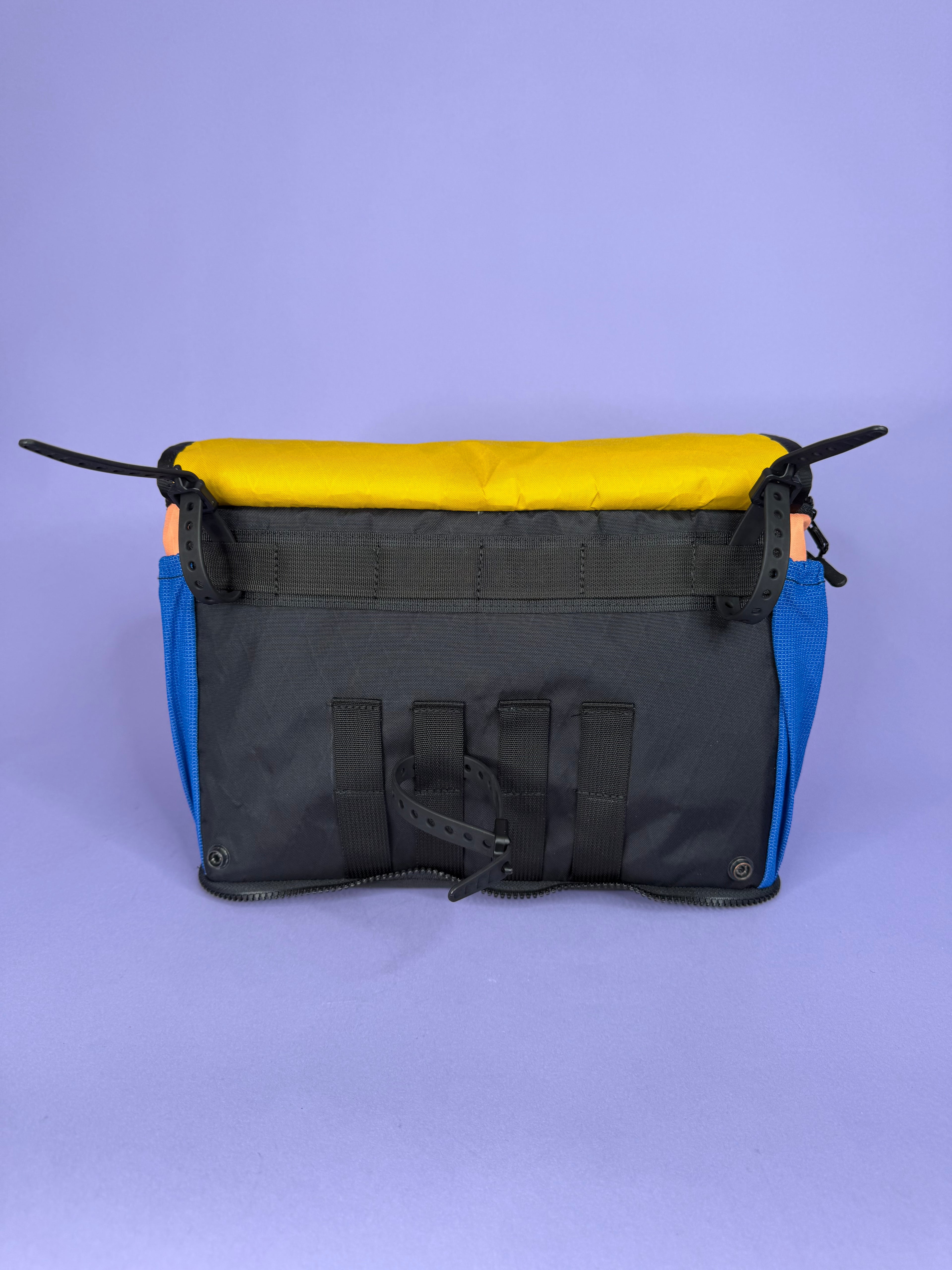 Coral/Goldenrod Backpack Pannier