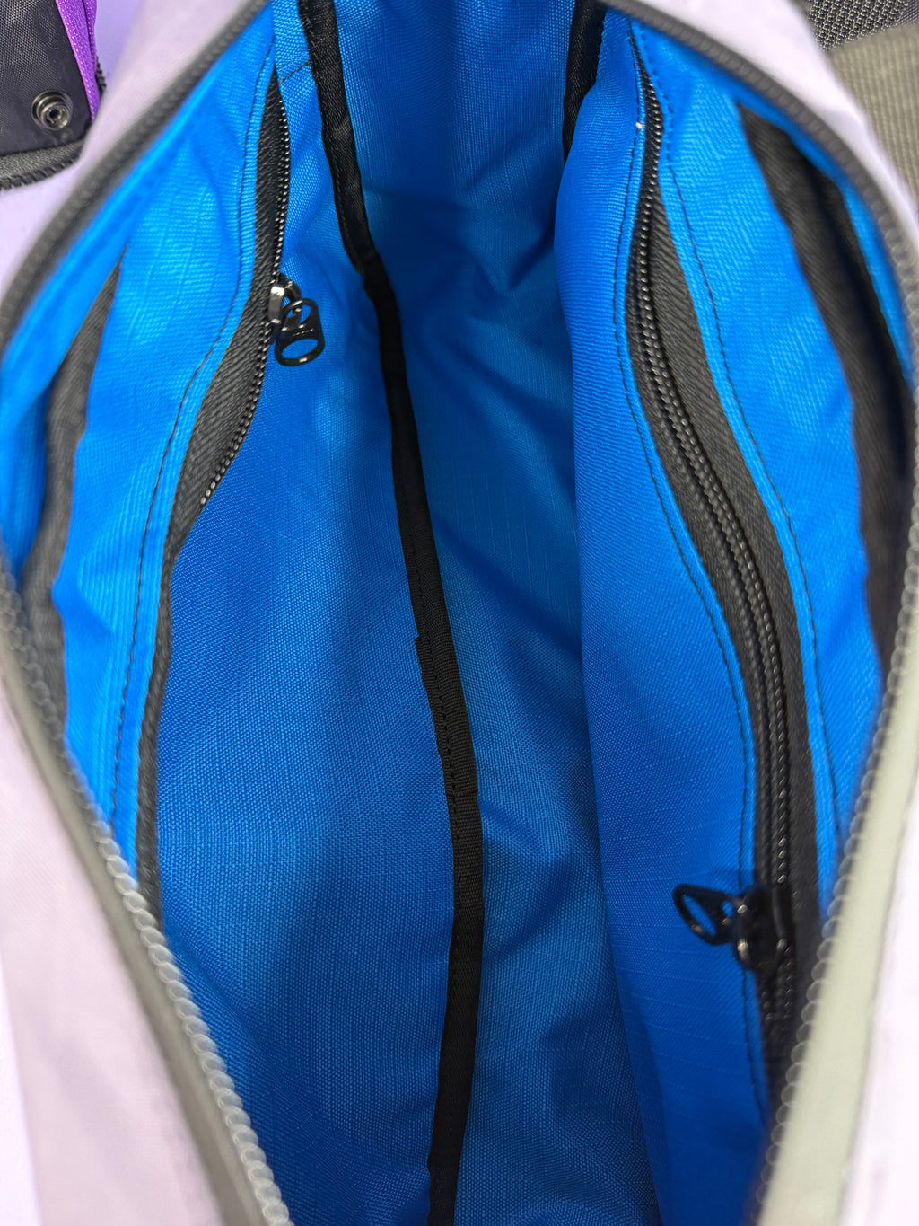 Purple/Teal Backpack Pannier