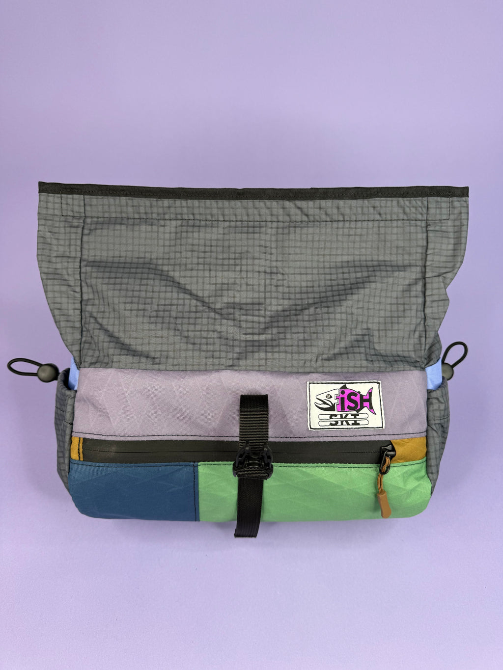 Pastel Patchwork Fanny pack/ Handlebar bag