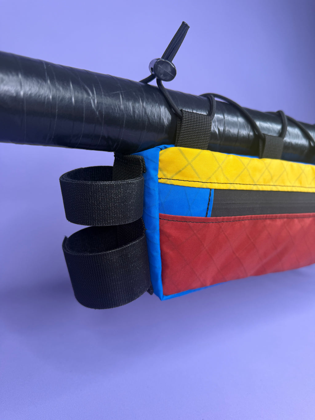 Yellow/Brick Half Frame Bag