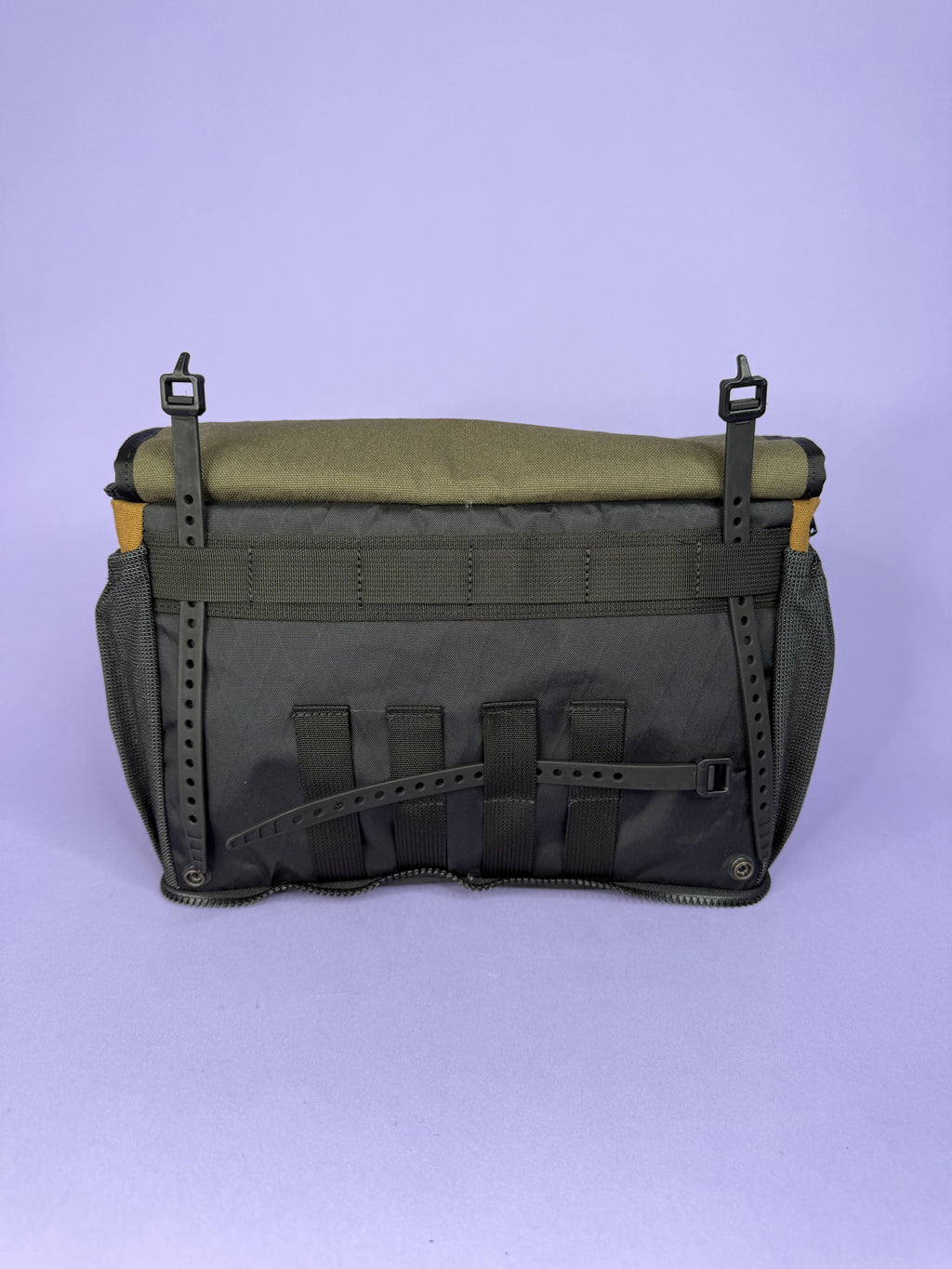 Forest Green/Brown Backpack Pannier