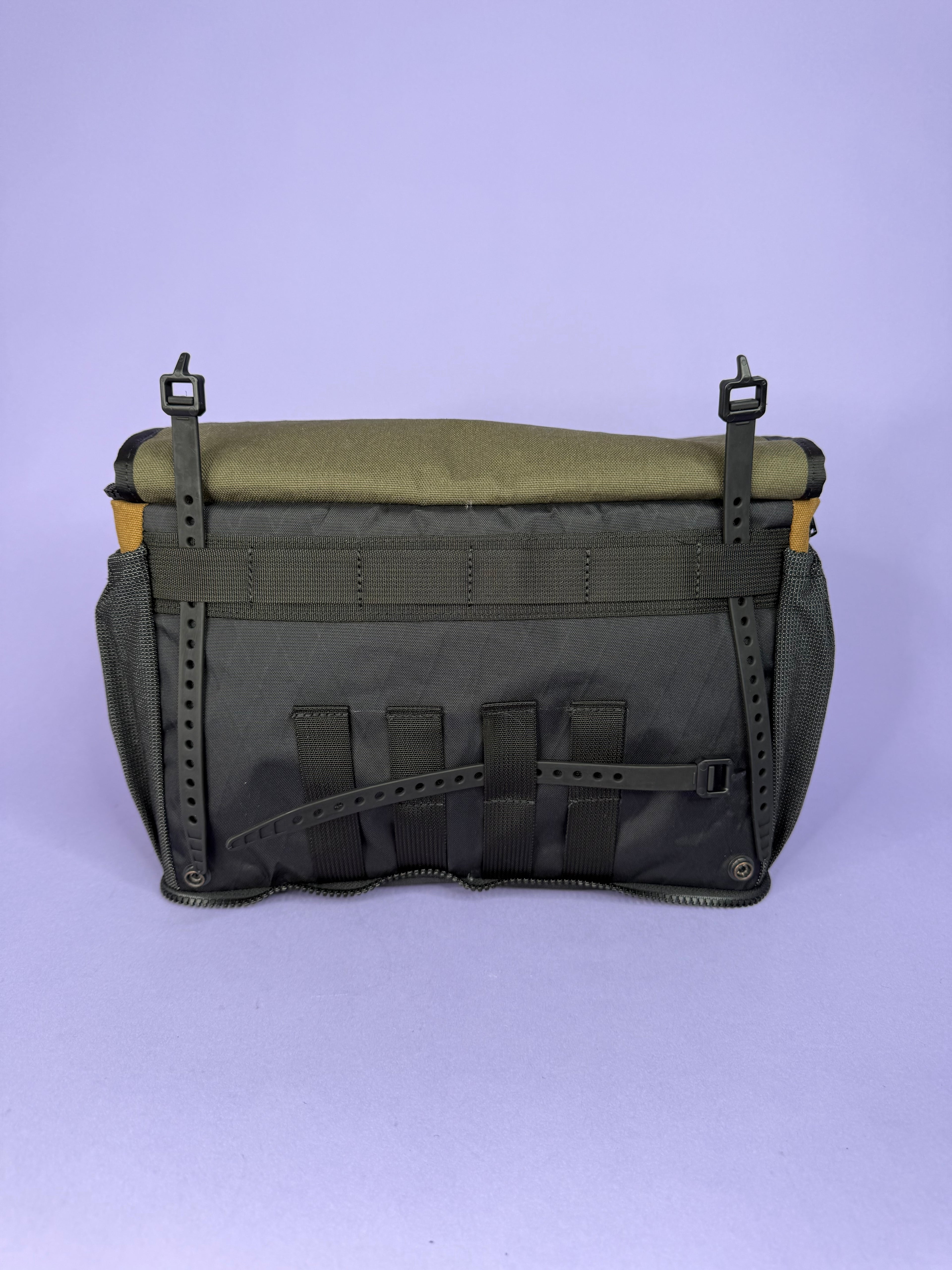 Forest Green/Brown Backpack Pannier