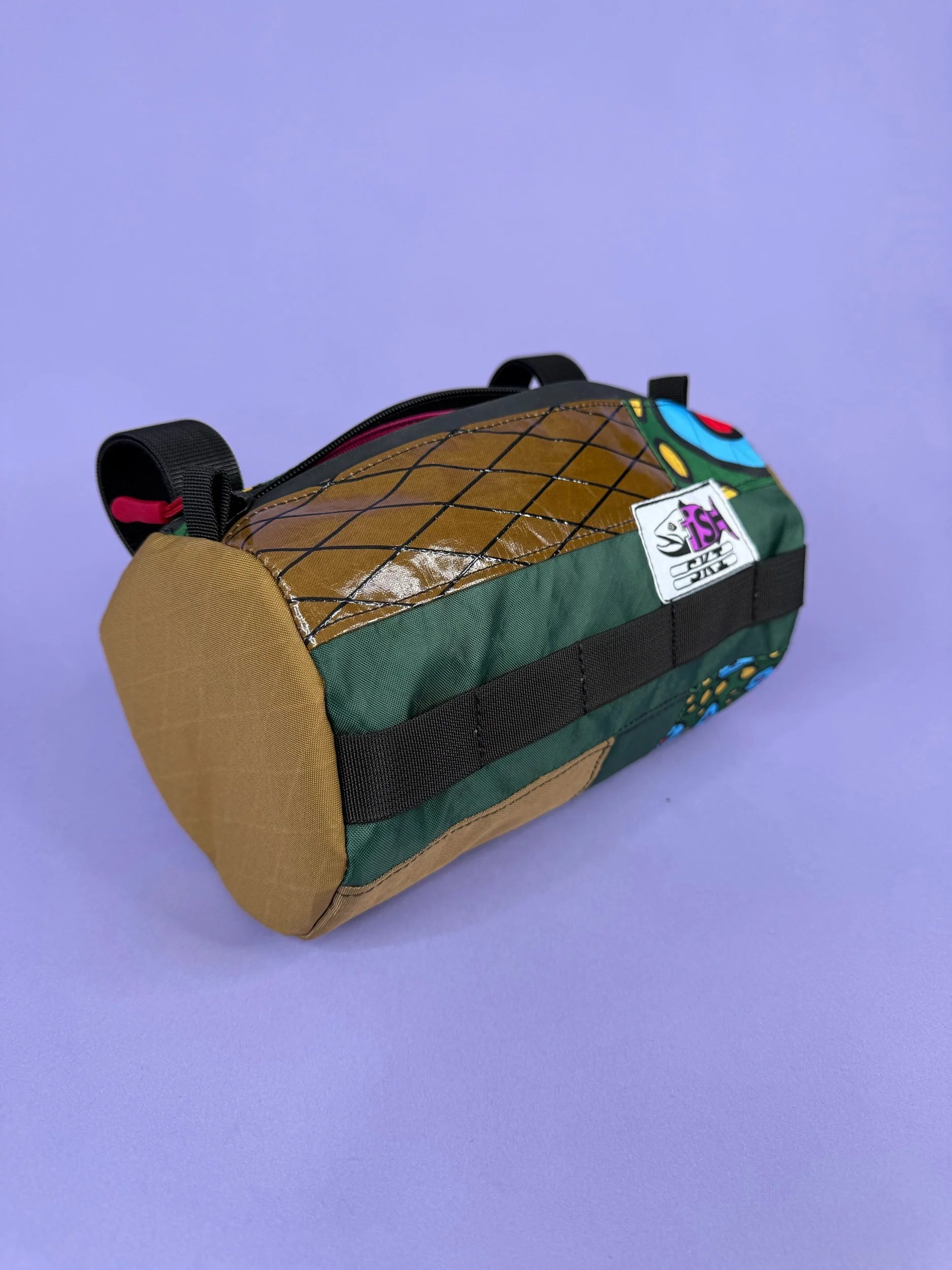 Patchwork 10" Handlebar Burrito