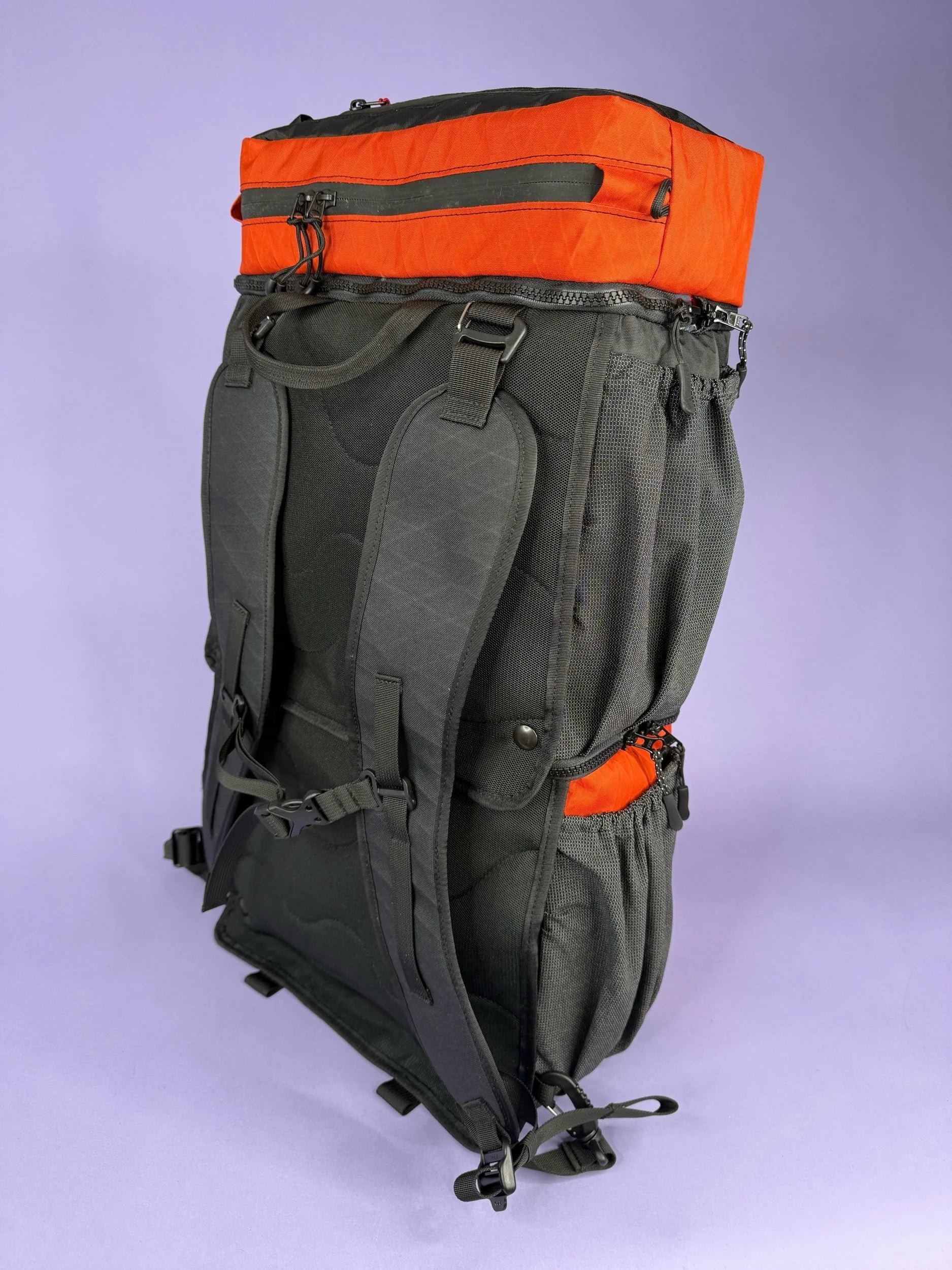 Black/Red Backpack Pannier