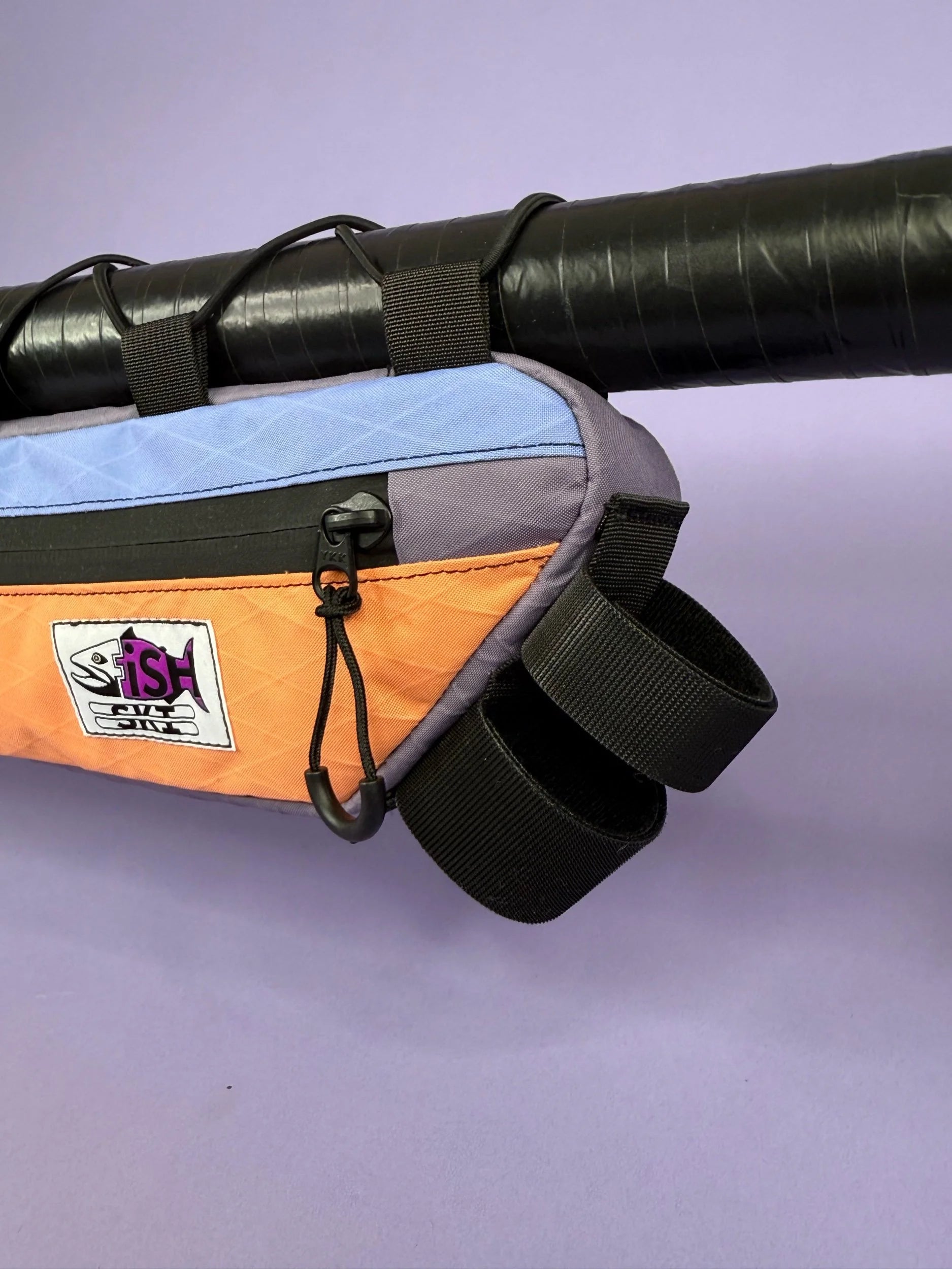 Bluebell/Coral Half Frame Bag