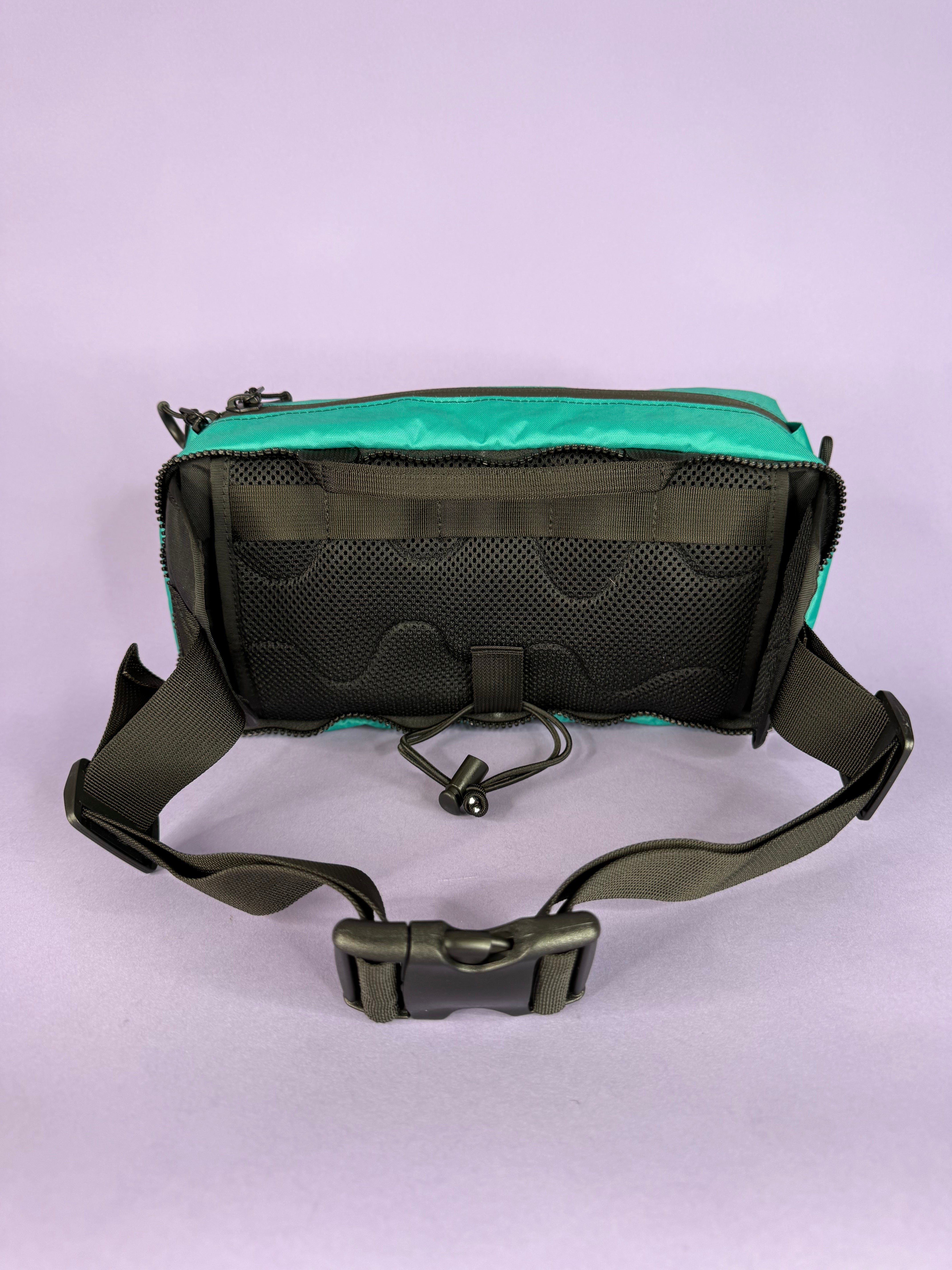 Teal/High-Vis Backpack Pannier – Fish-Ski