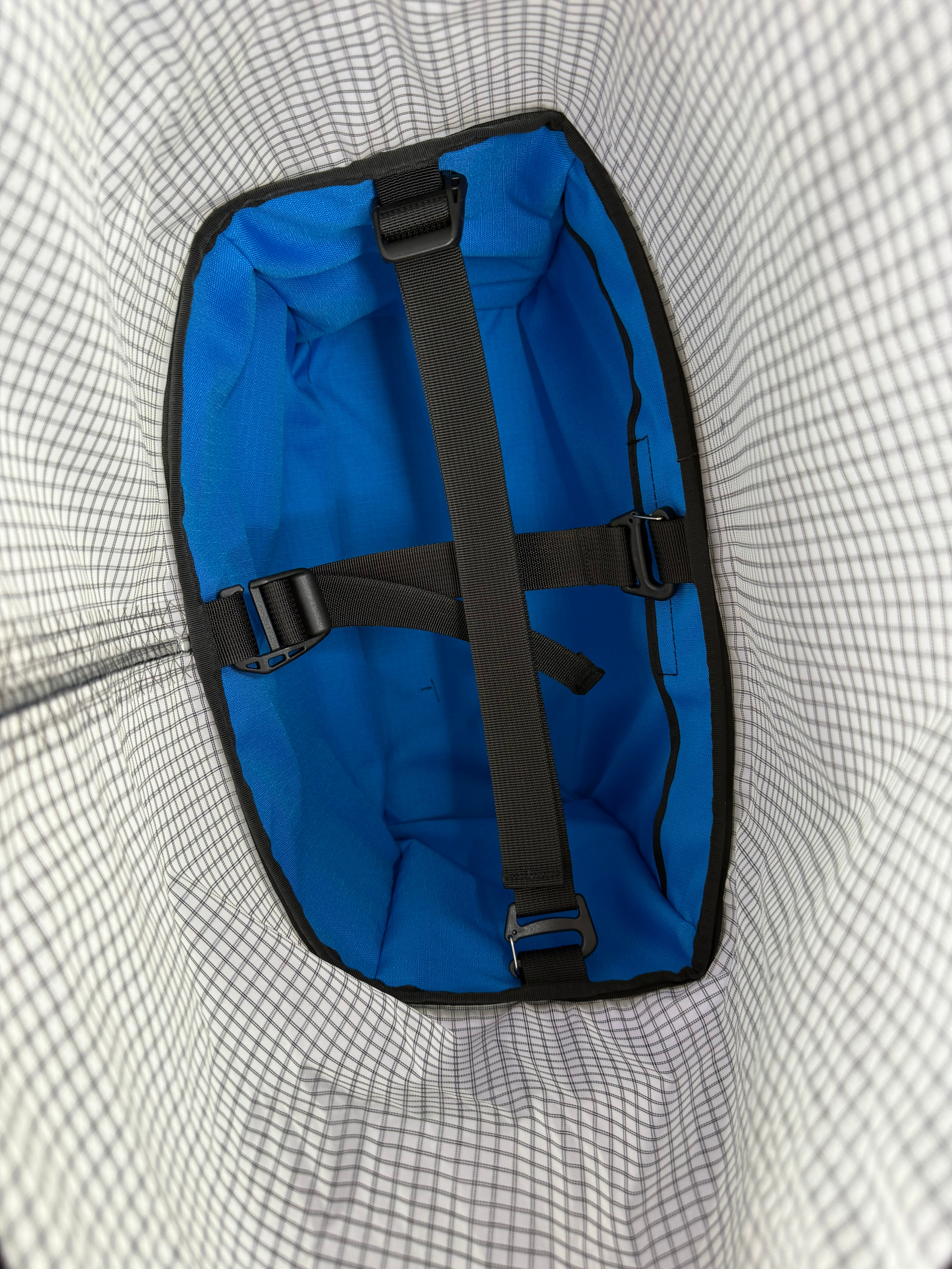 Glacier Blue/Grey Backpack Pannier