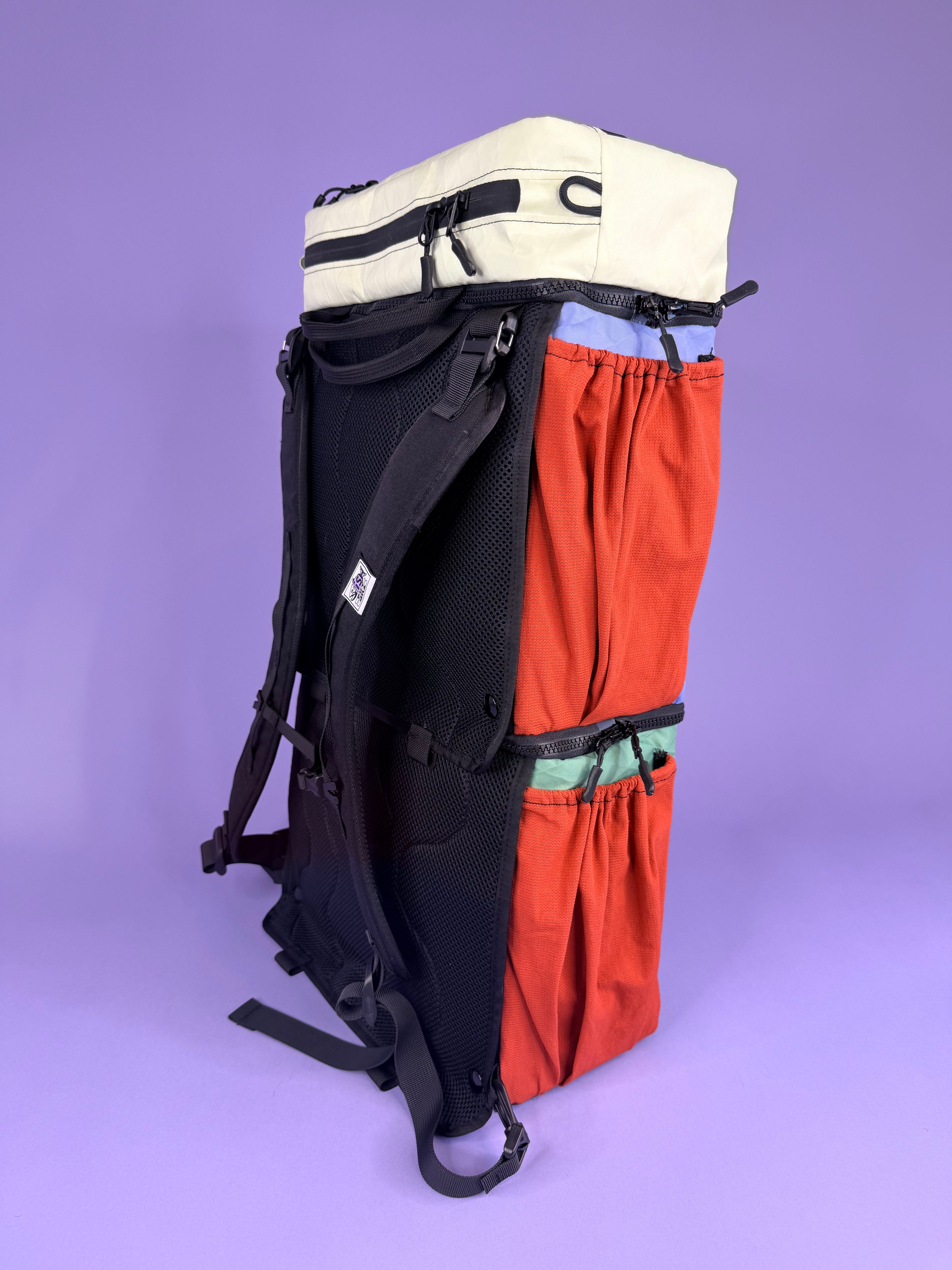 Evergreen/Bluebell Backpack Pannier